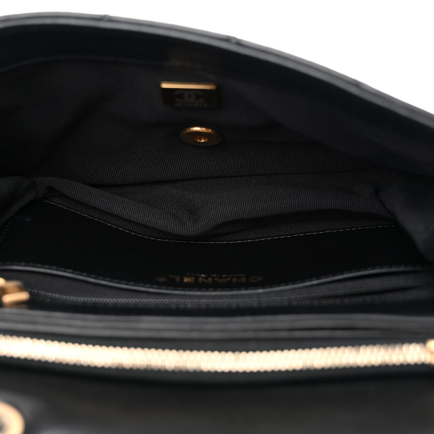 Chanel Lambskin Quilted Small Pillow Crush Flap Black 5 of 10