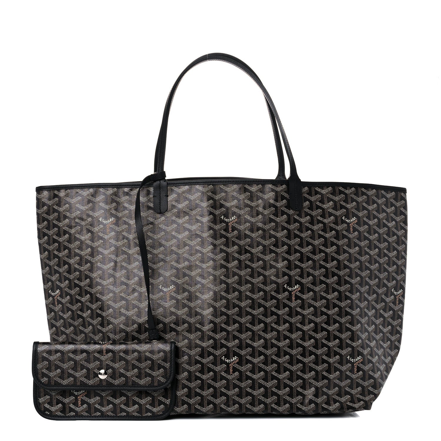Goyard Goyardine Saint Louis GM Black 1 of 8