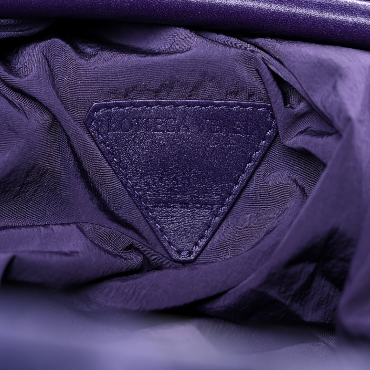 Sponge Fabric The Pouch Clutch Purple