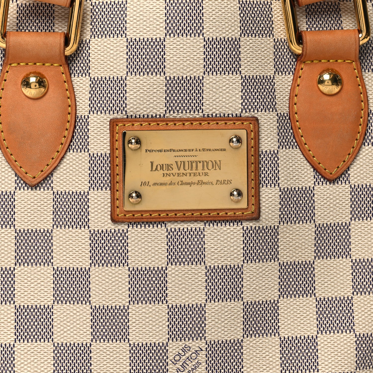 Louis Vuitton LOUIS VUITTON Damier Azur Hampstead PM 7 of 13