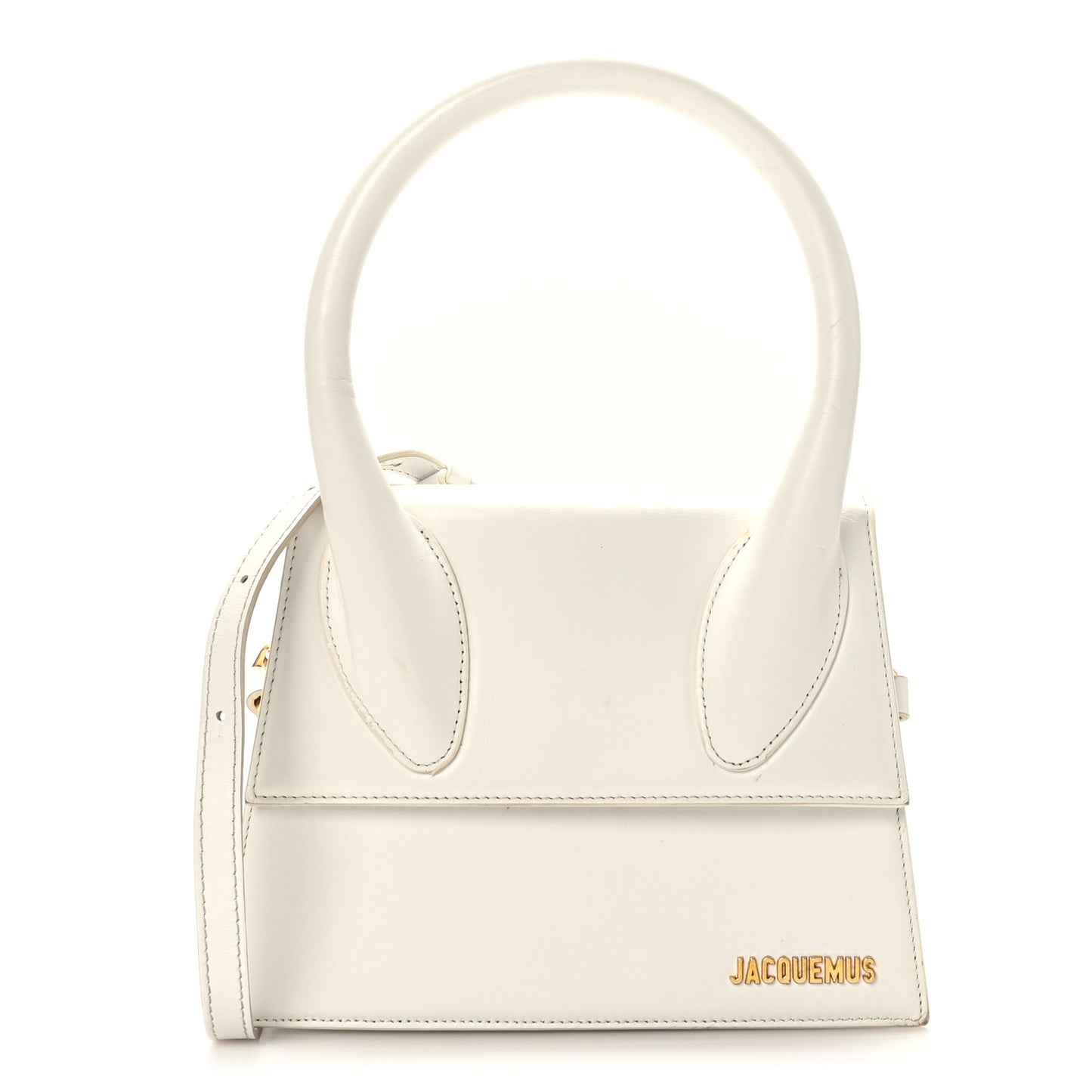 Smooth Calfskin Le Grand Chiquito White