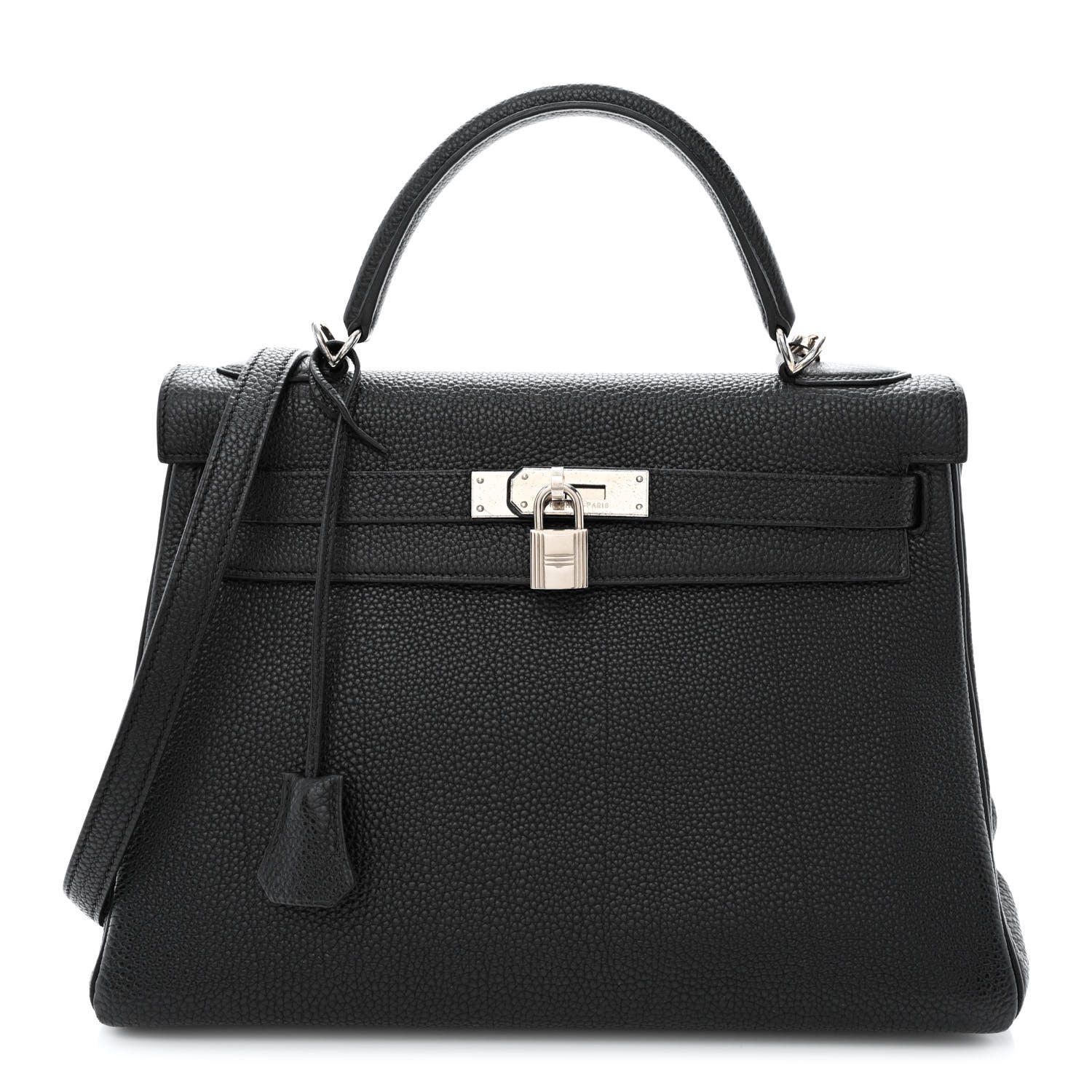 Hermes Togo Kelly Retourne 32 Black 1 of 14