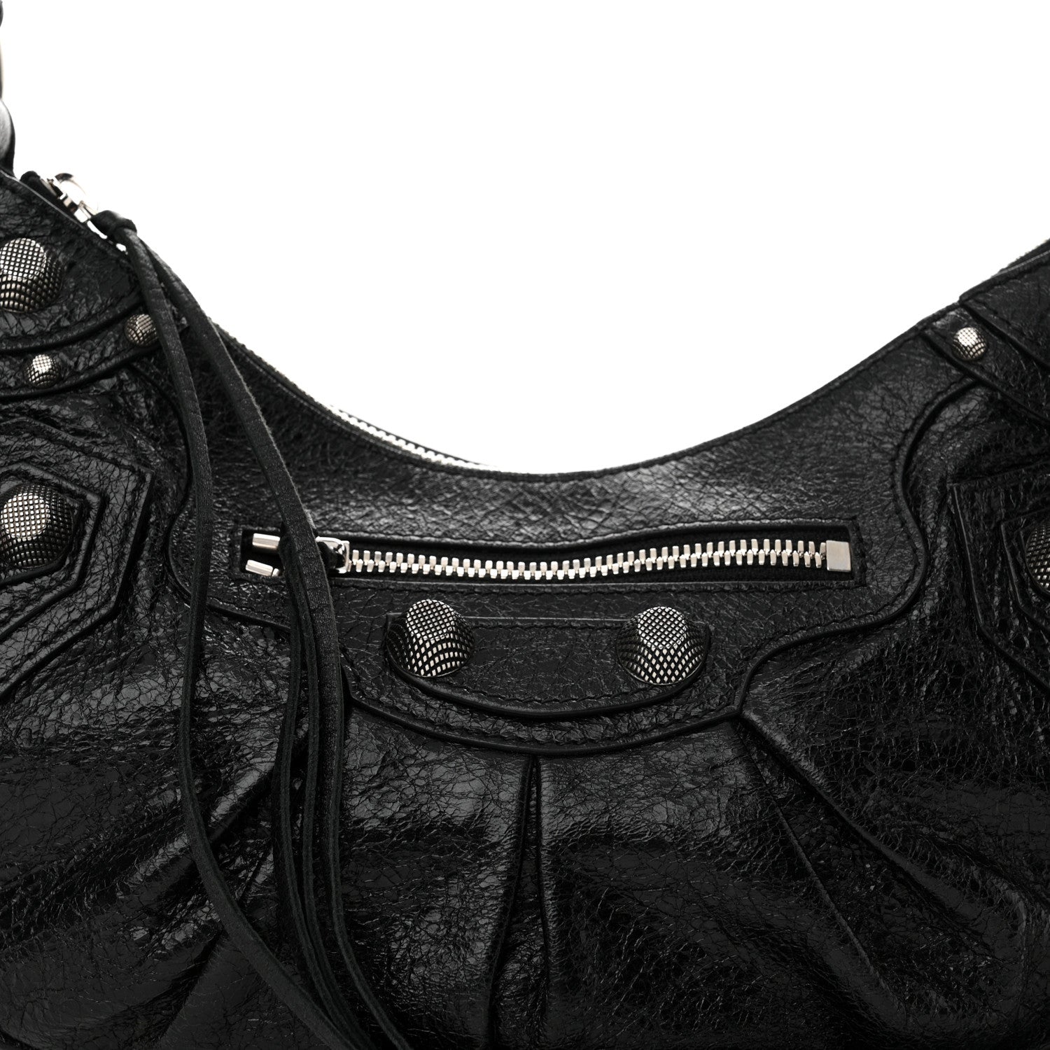 Balenciaga Agneau Arena Small Le Cagole Shoulder Bag Black 9 of 11