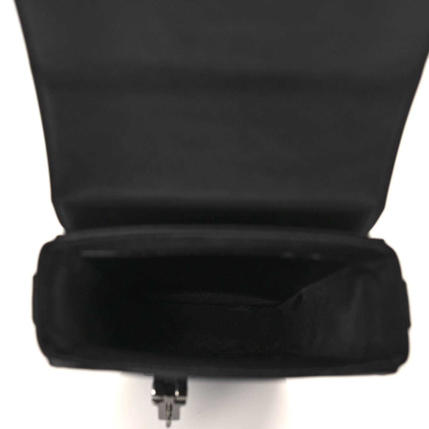 Smooth Calfskin Vertical Pouch Black