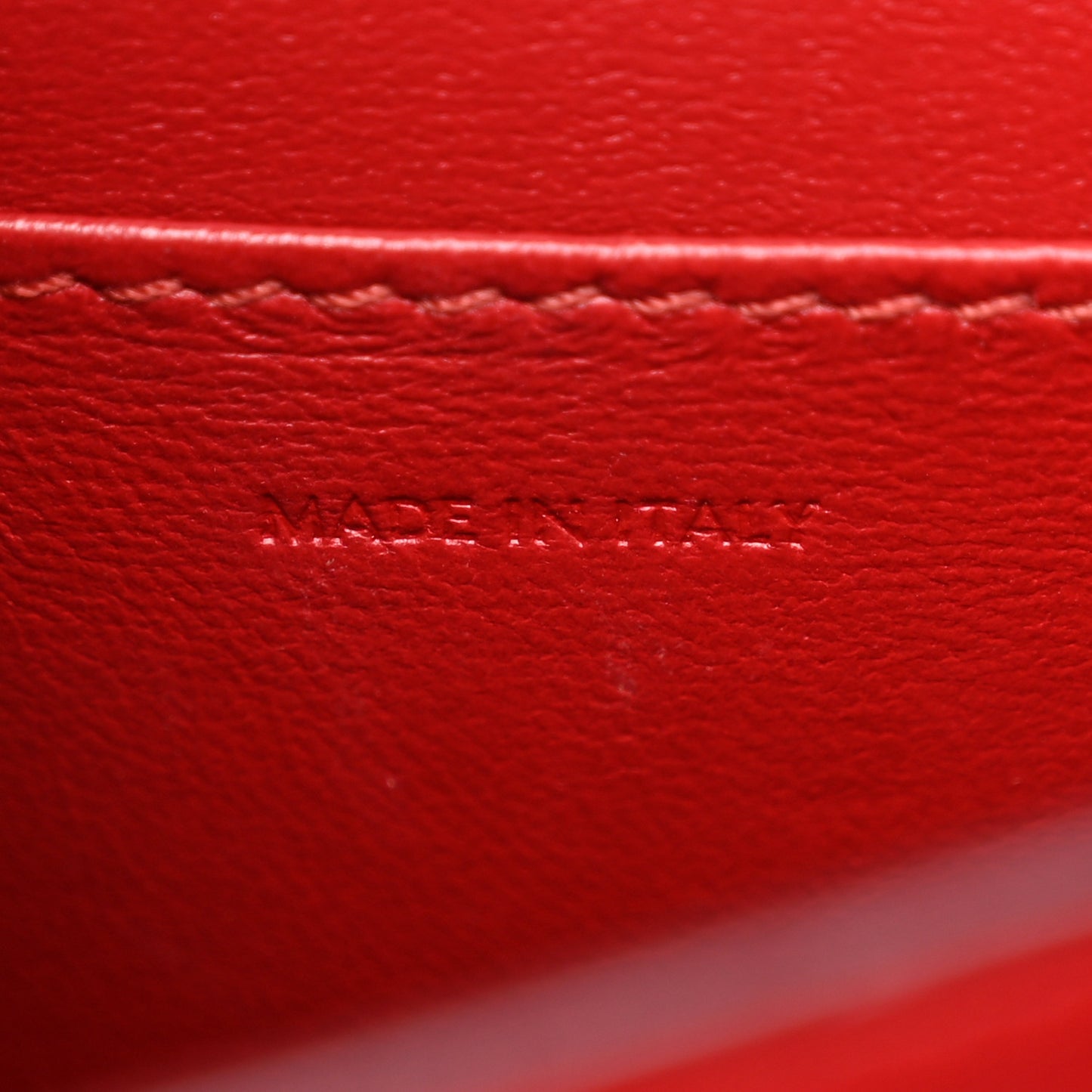 Box Calfskin Teen Classic Box Flap Bag Red