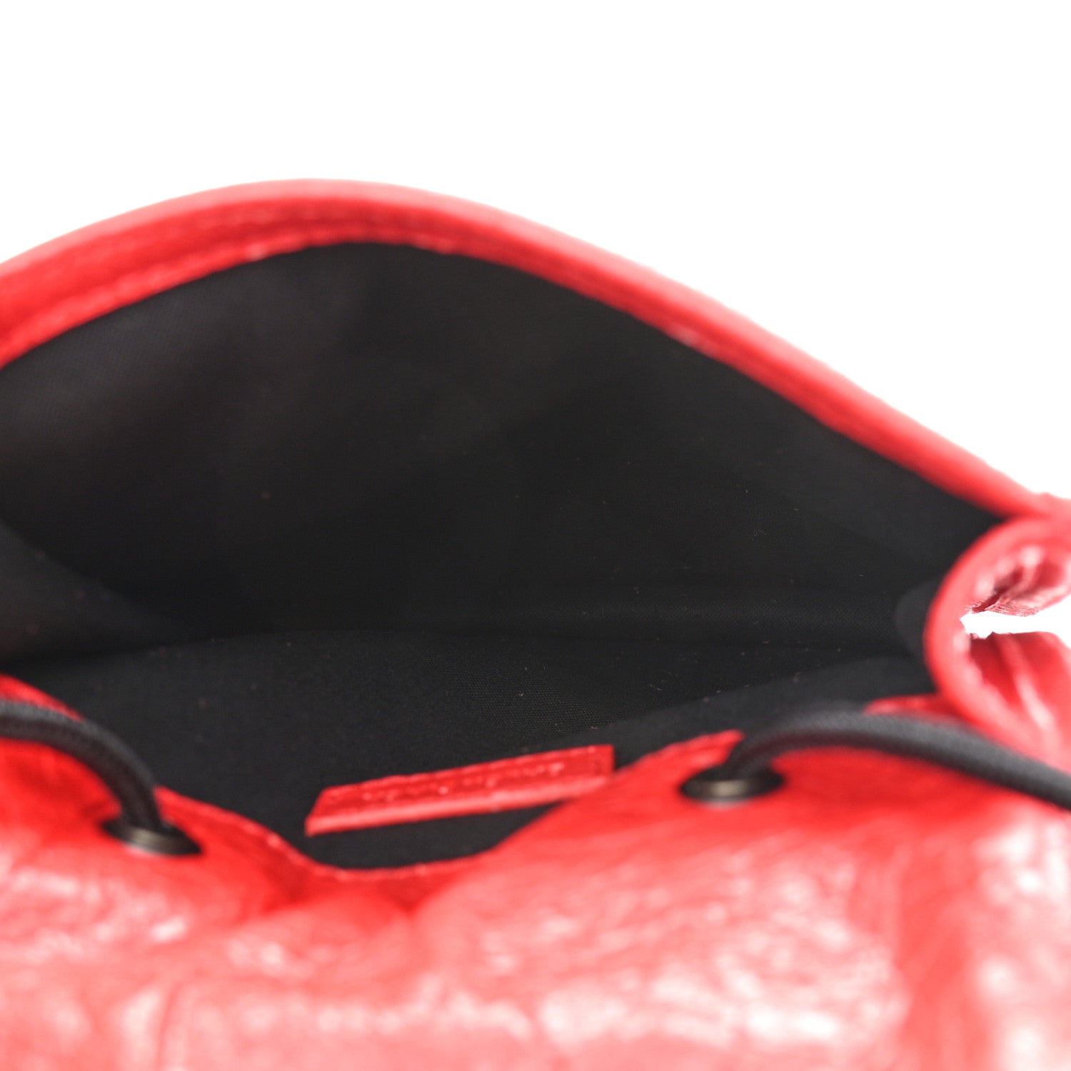 Balenciaga Agneau Arena Small Explorer Crossbody Pouch Red 4 of 8