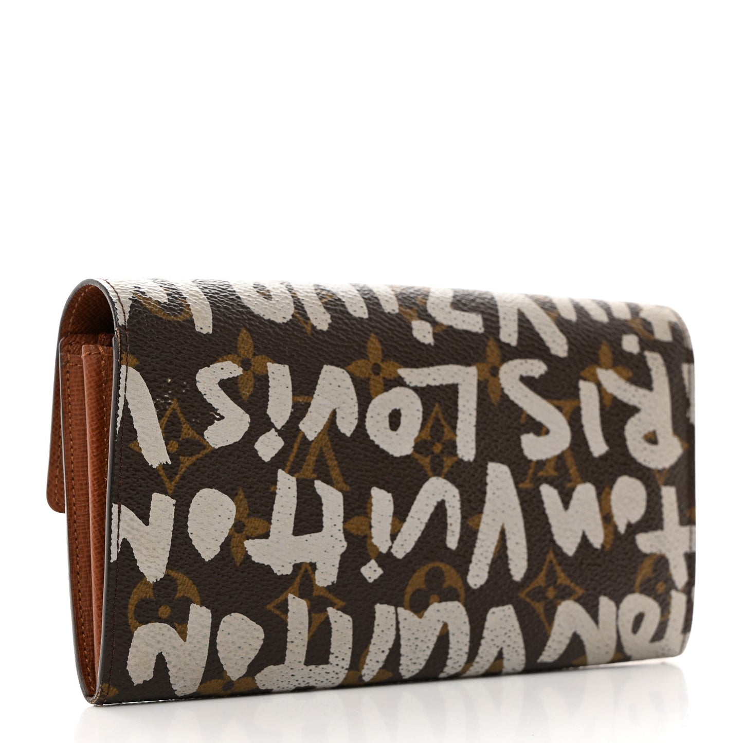 Monogram Graffiti Porte-Monnaie Wallet Silver