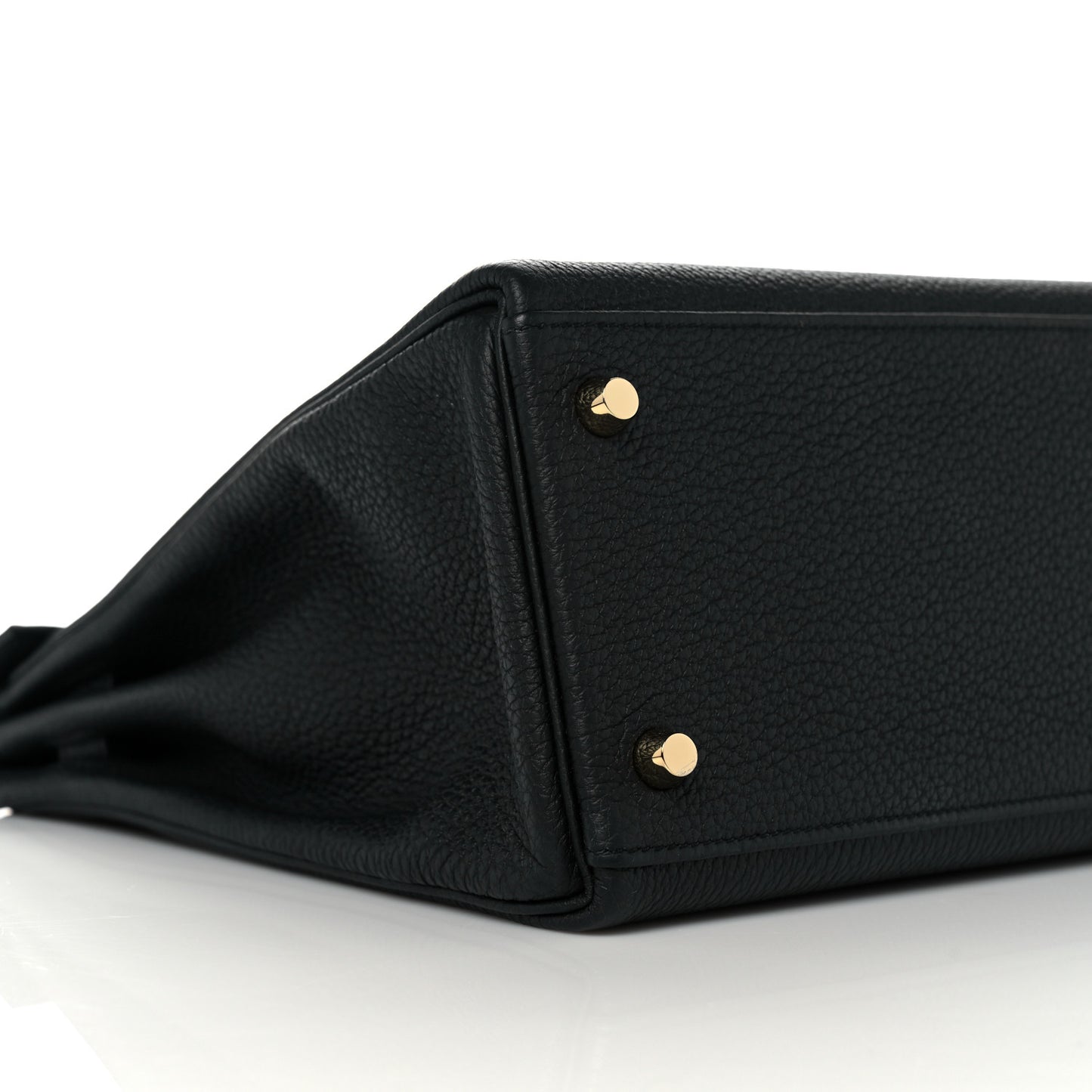 Togo Matte Alligator Kelly Retourne Touch 32 Black
