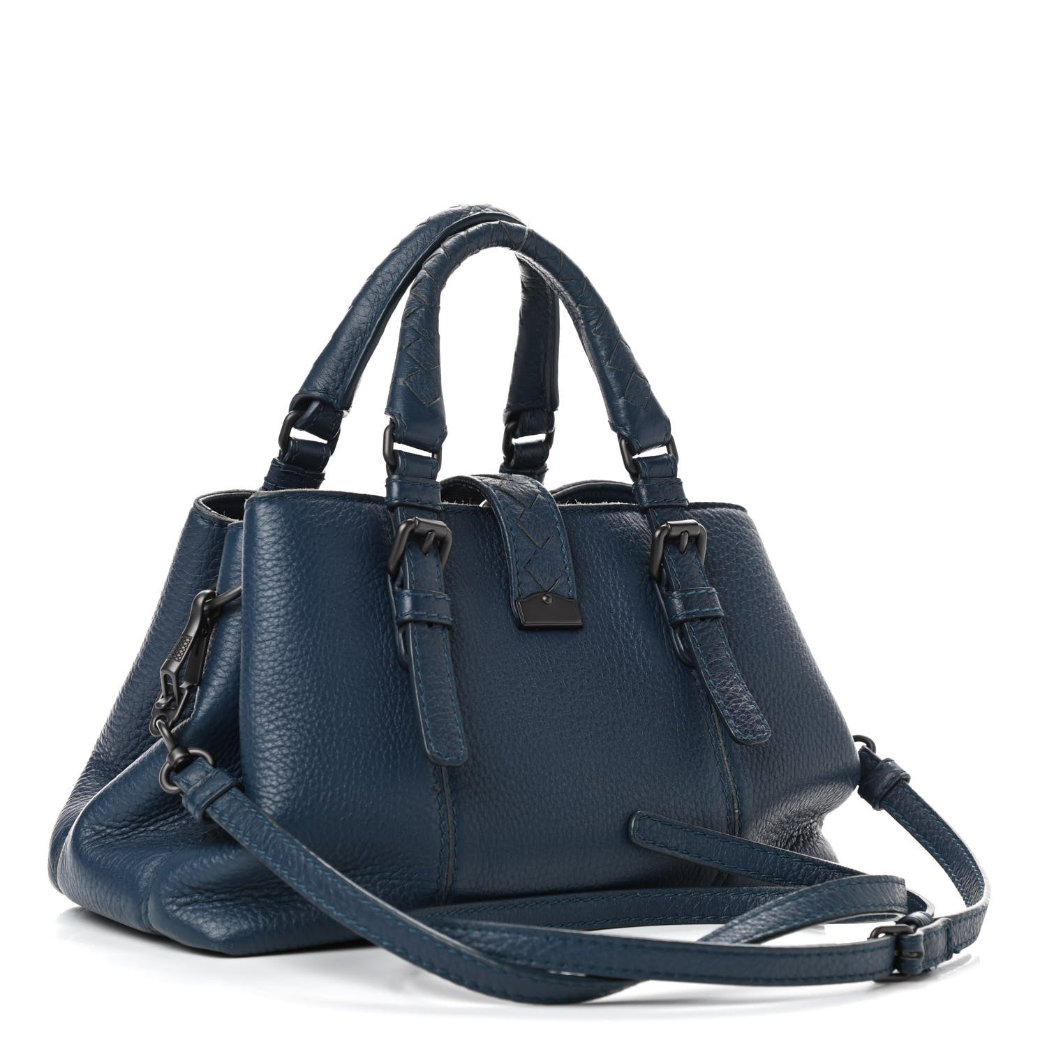 Bottega Veneta Cervo Small Roma Tote Denim 3 of 9