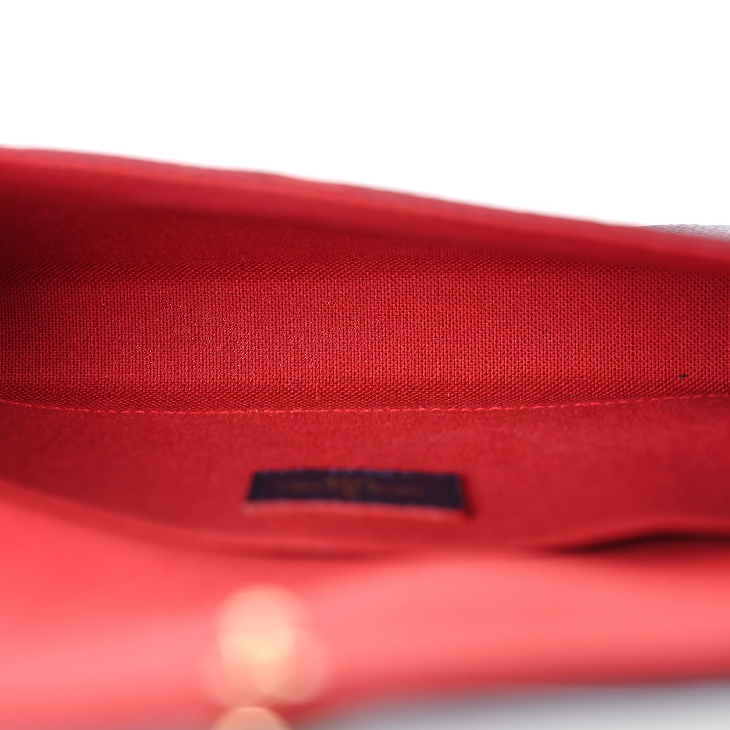 Empreinte Pochette Felicie Chain Wallet Marine Rouge