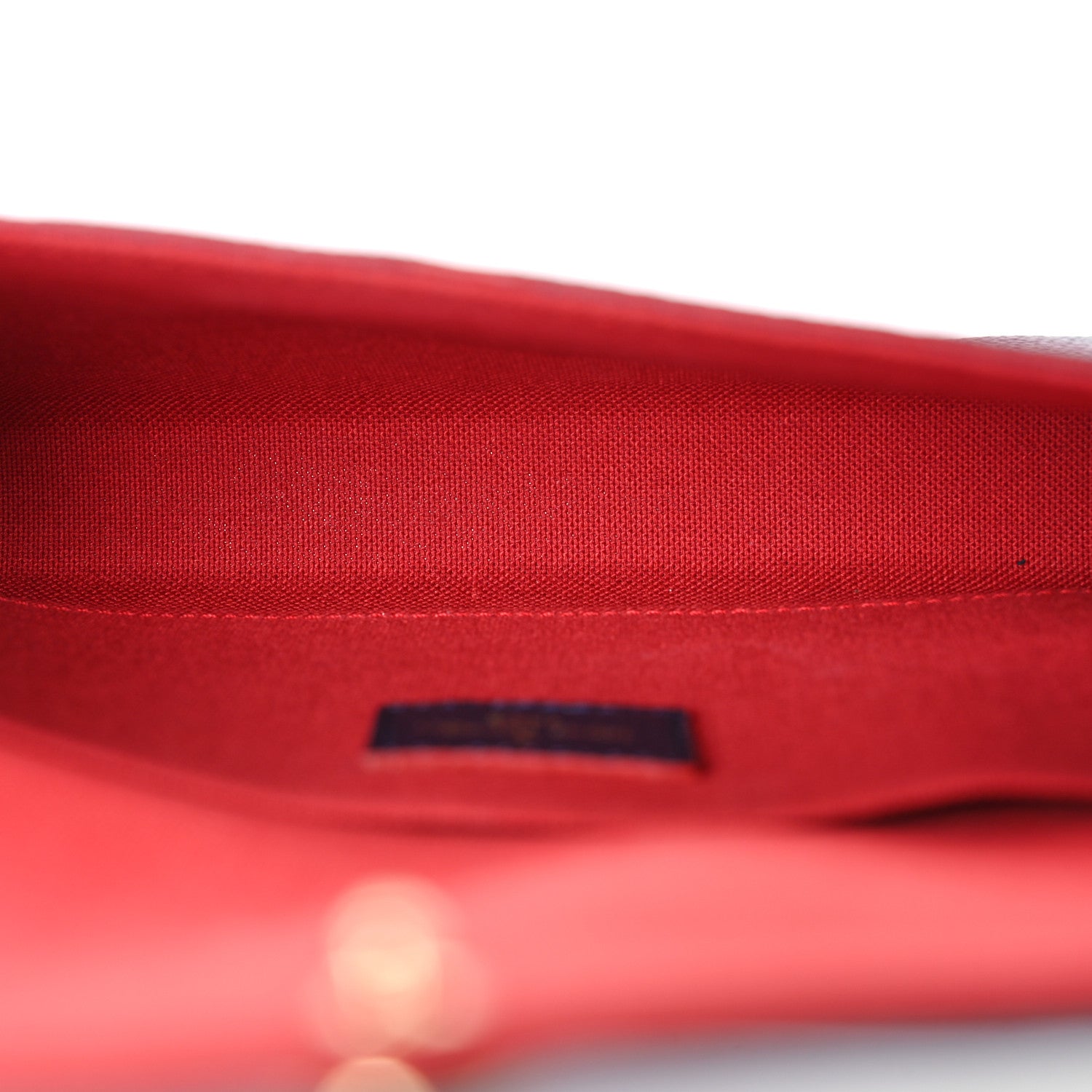 Louis Vuitton Empreinte Pochette Felicie Chain Wallet Marine Rouge 6 of 12