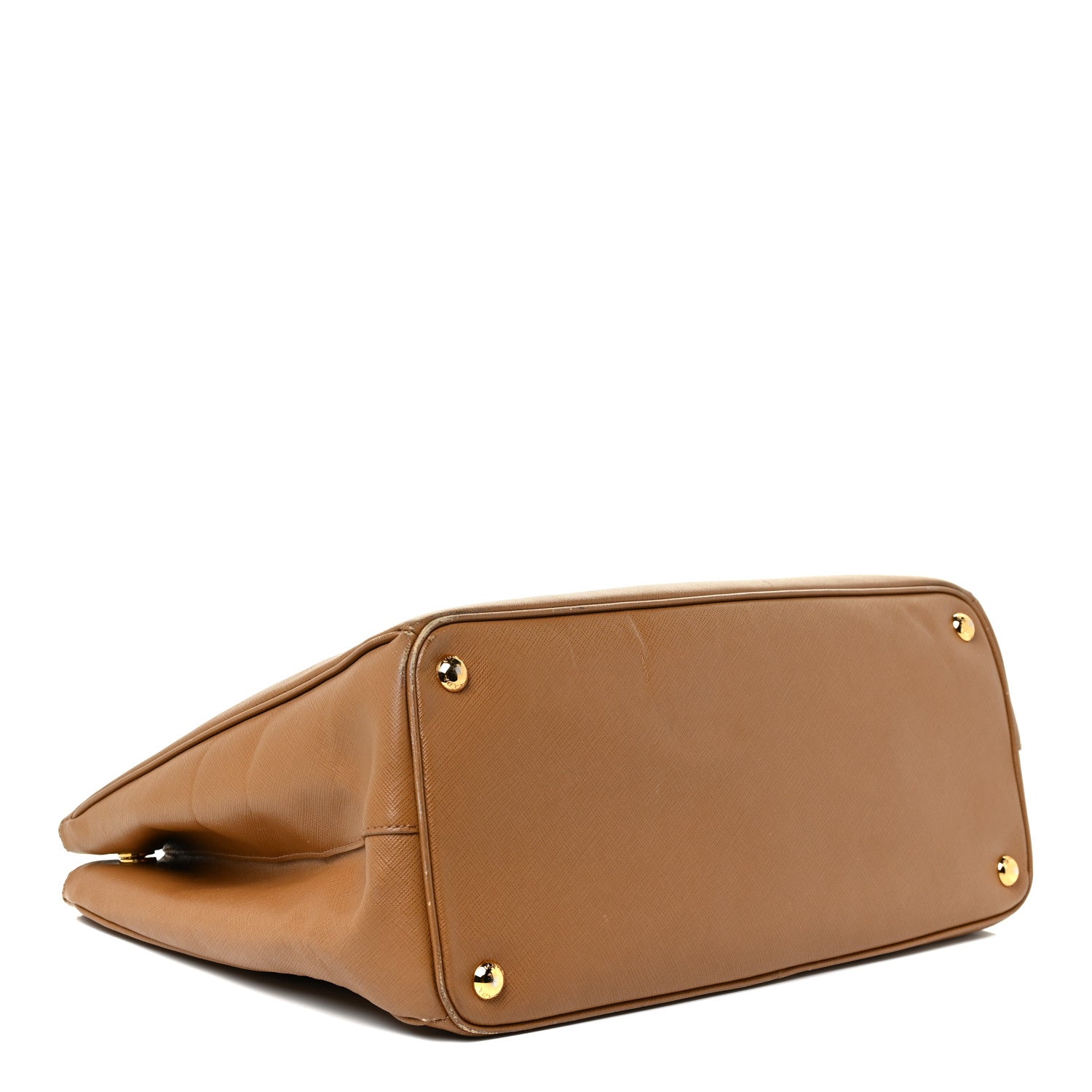 Prada Saffiano Large Galleria Double Zip Tote Caramel 4 of 32