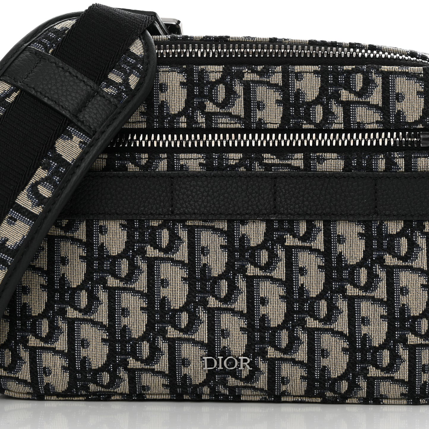 HOMME Oblique Safari Messenger Blue
