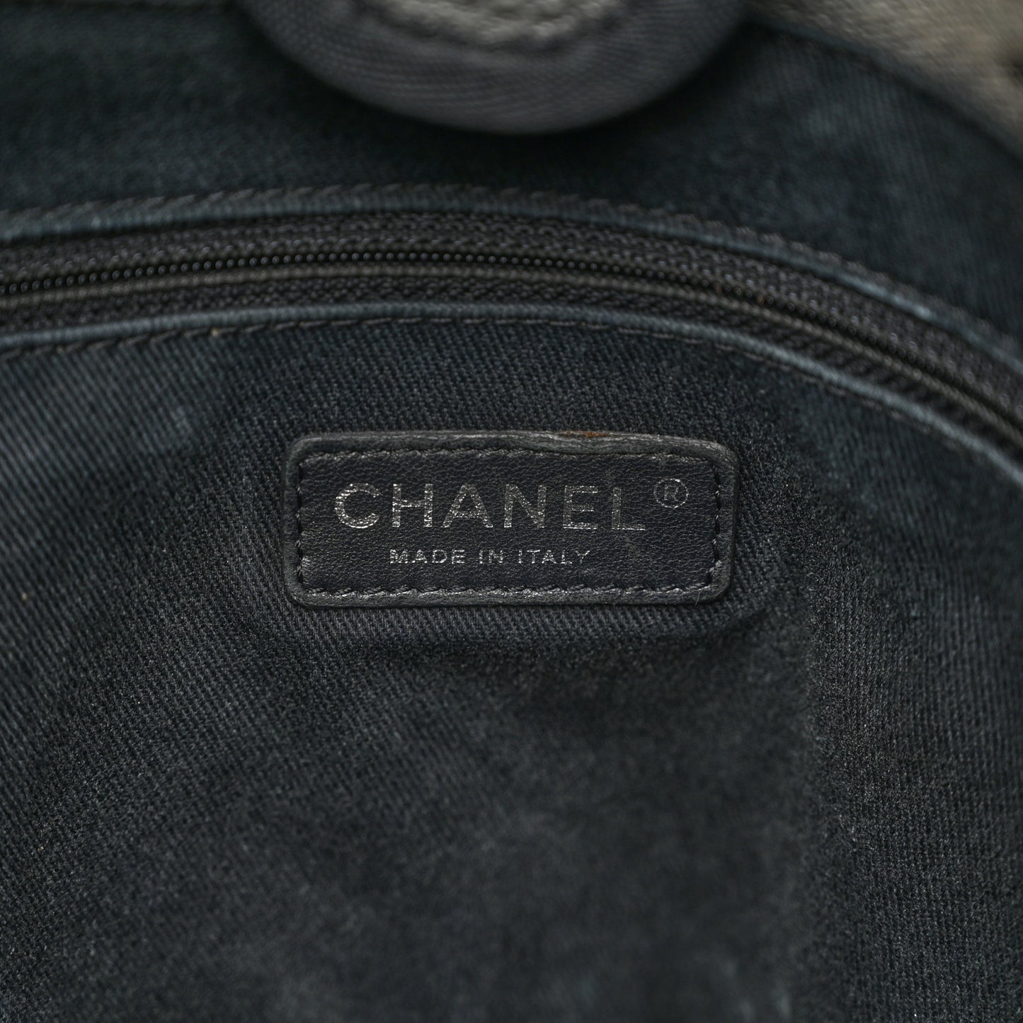 Canvas Small Deauville Tote Grey