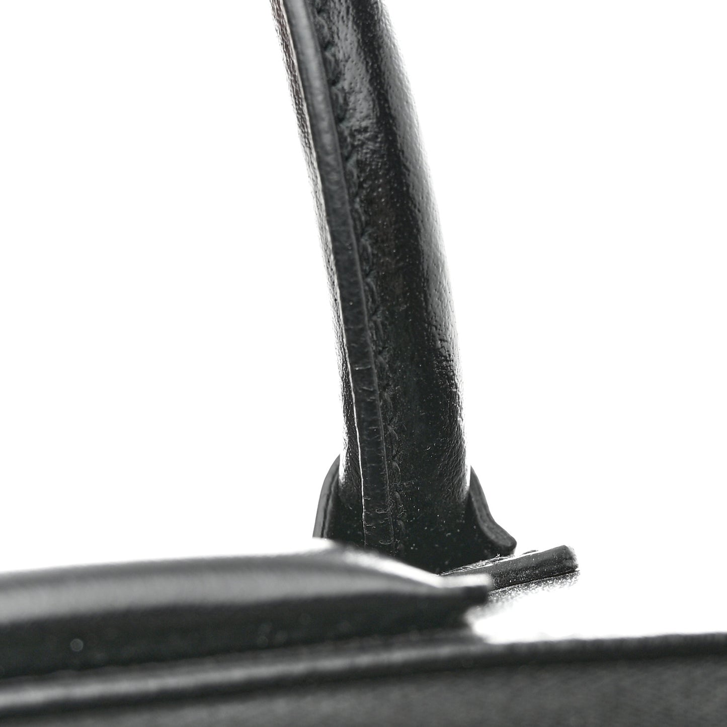 Shiny Lord Calfskin Small Antigona Black