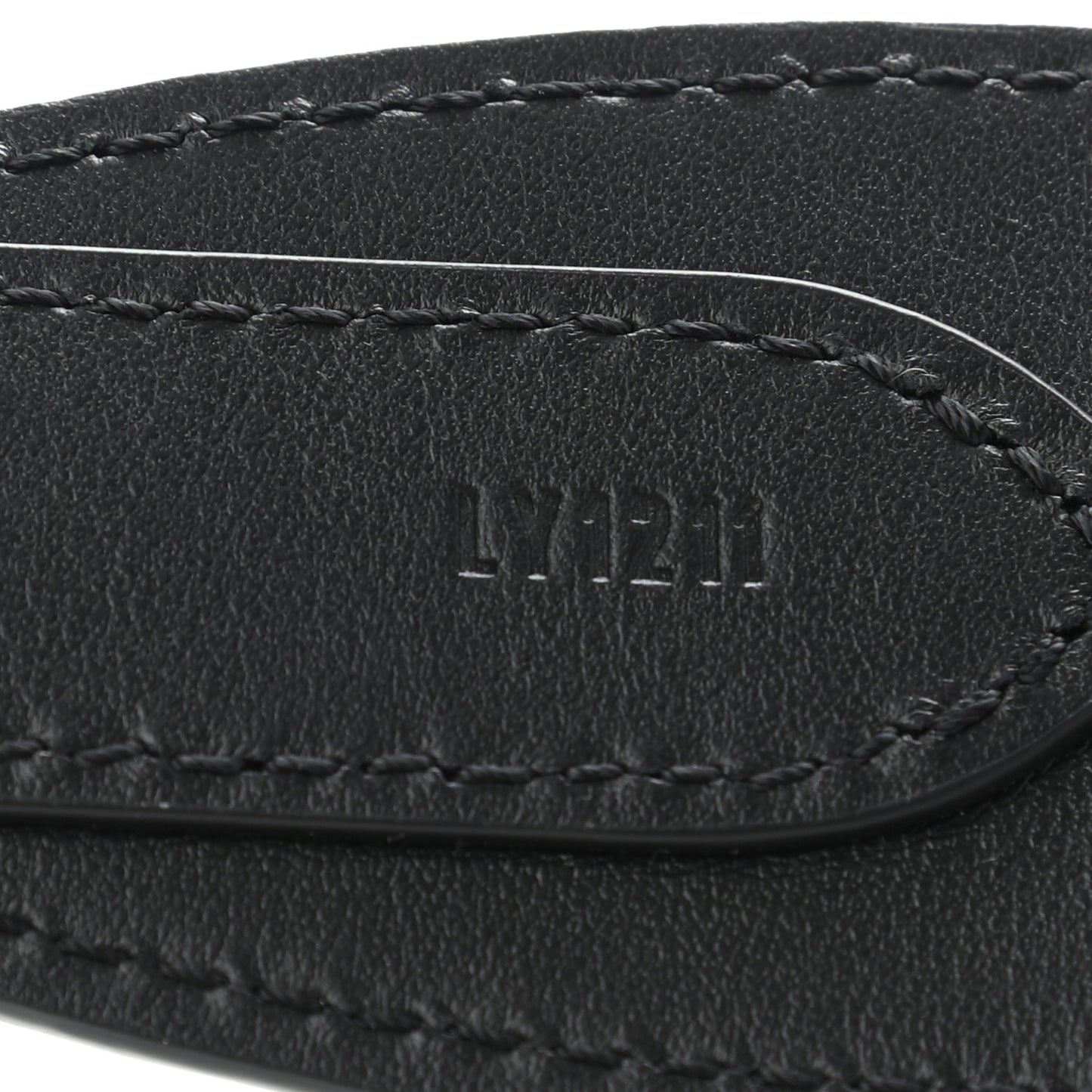 Nylon Jacquard Sporty Bandouliere Shoulder Strap Black
