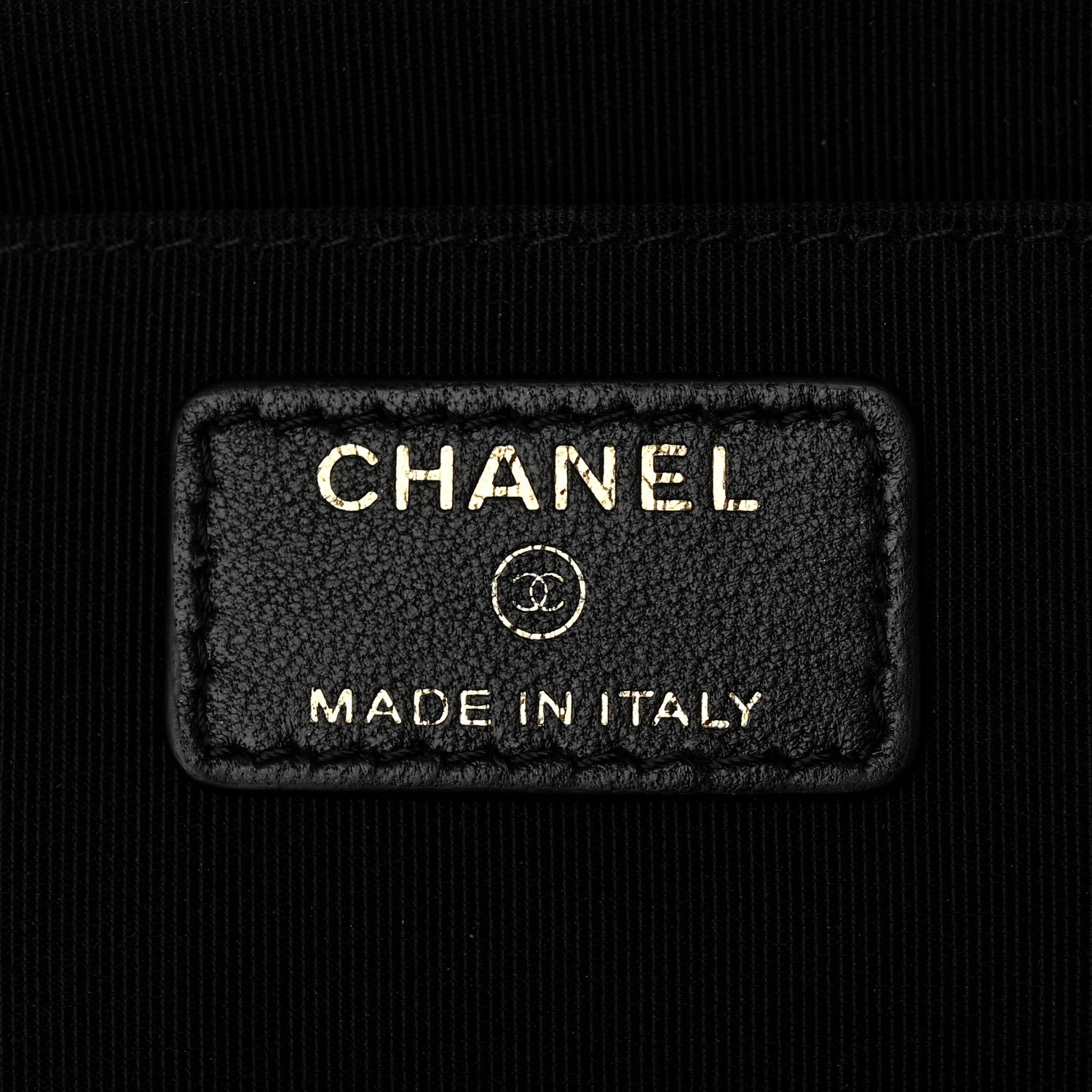 Chanel Tweed Quilted Kiss Lock Clutch Black 5 of 9