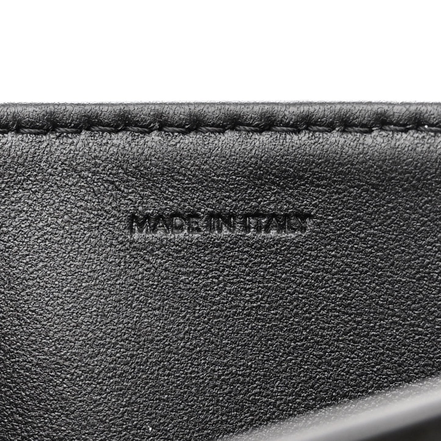 Shiny Calfskin Medium Triomphe Black