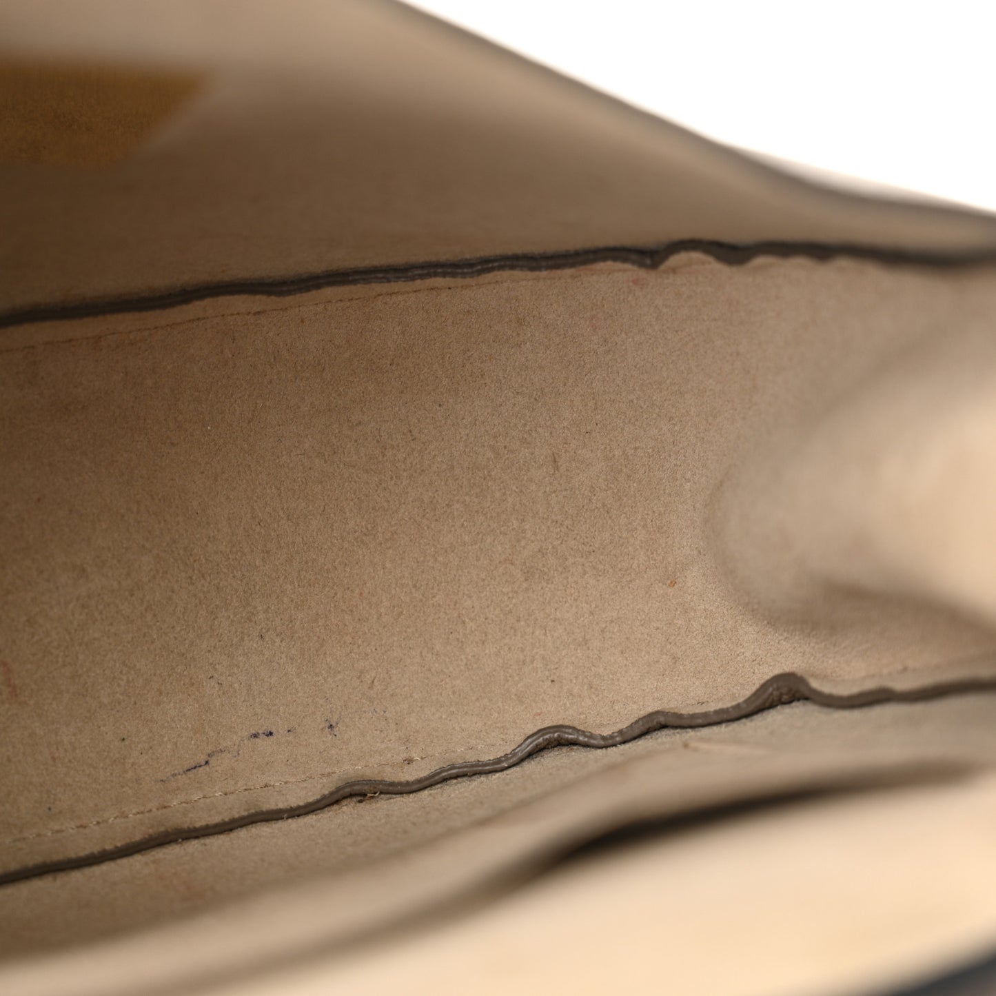 Grained Lambskin Drew Shoulder Bag Motty Grey