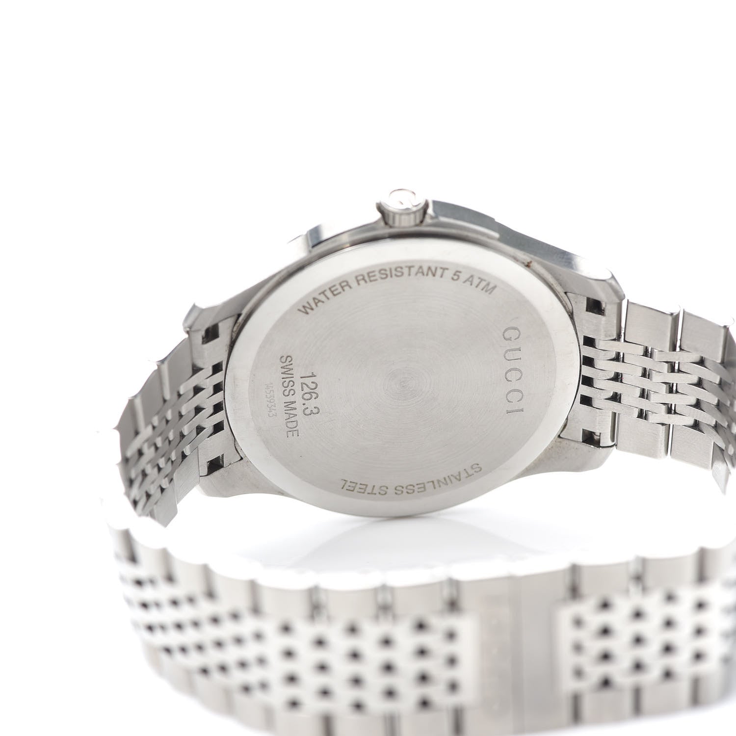 Gucci Stainless Steel 40mm G-Timeless Quartz Watch Brown 4 of 6