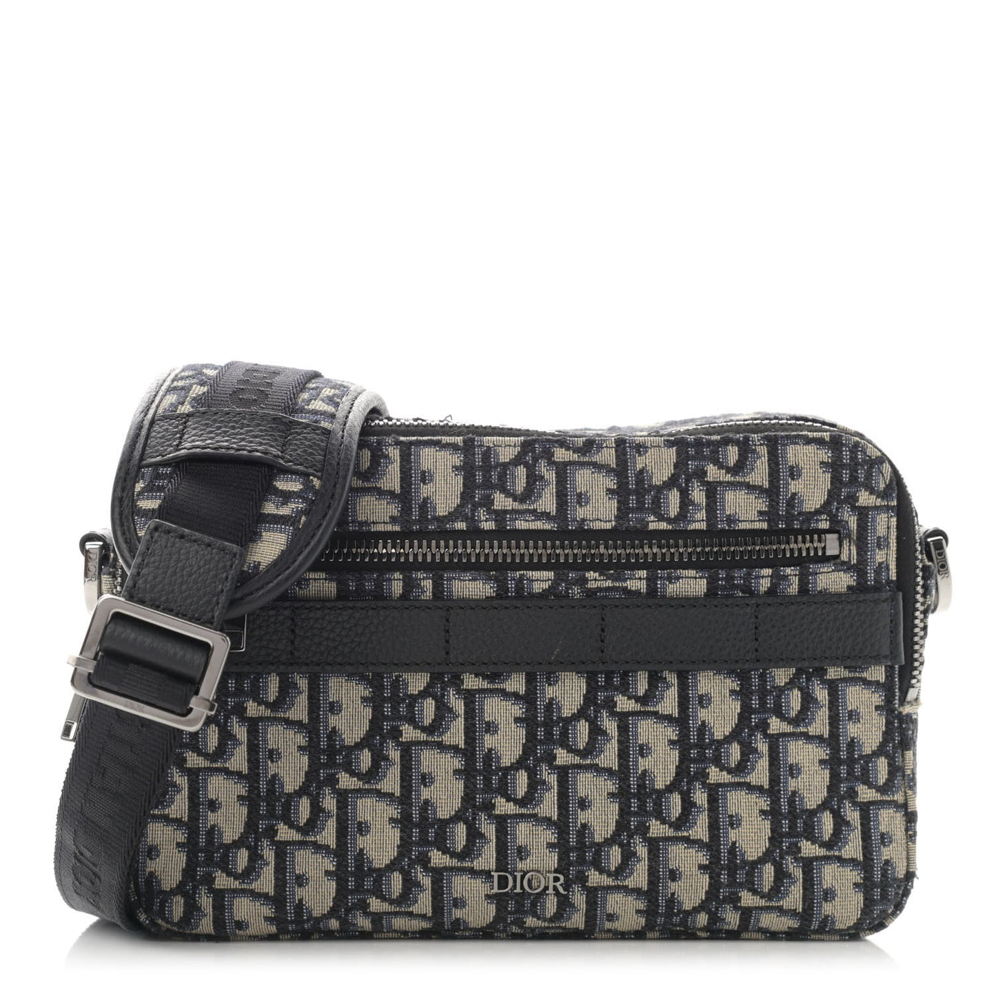 HOMME Oblique Safari Messenger Blue