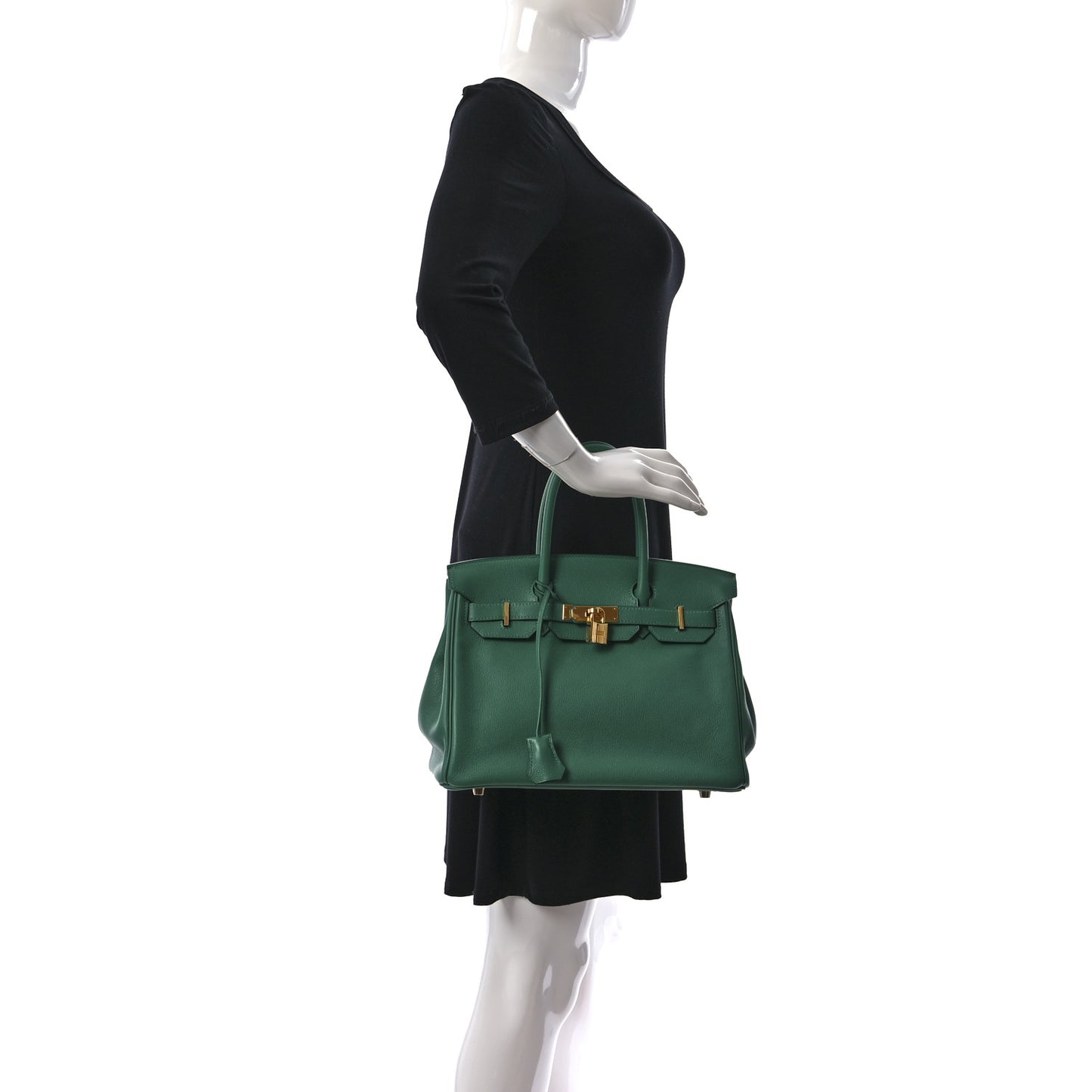 Taurillon Novillo Birkin 30 Vert Vertigo