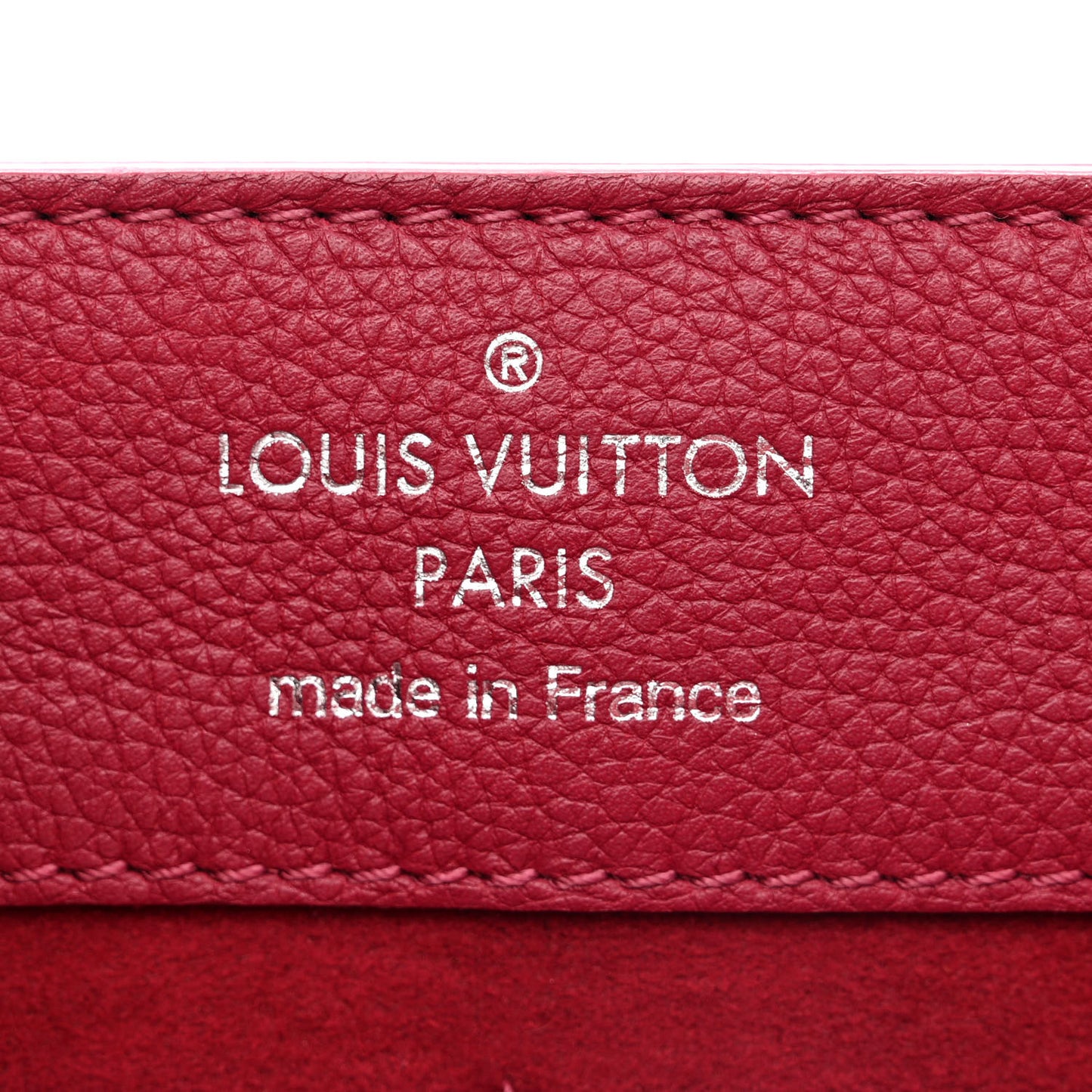 Soft Calfskin Lockme Ever Lie De Vin Etain Creme