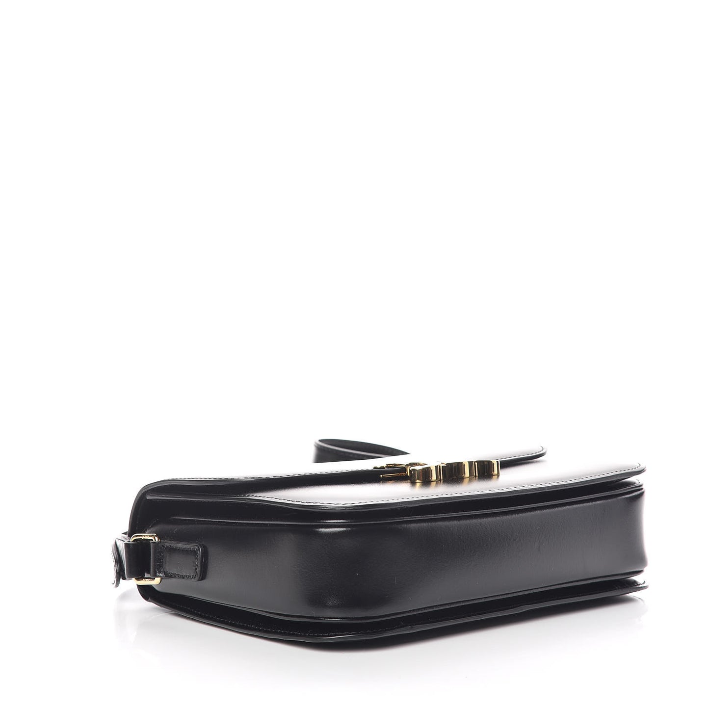 Shiny Calfskin Medium Triomphe Black