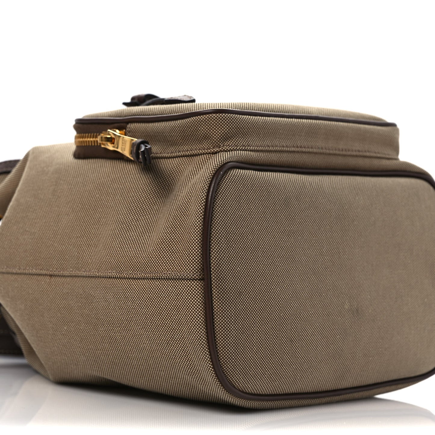 Jacquard Logo Mini Bucket Crossbody Bag Corda Bruciato