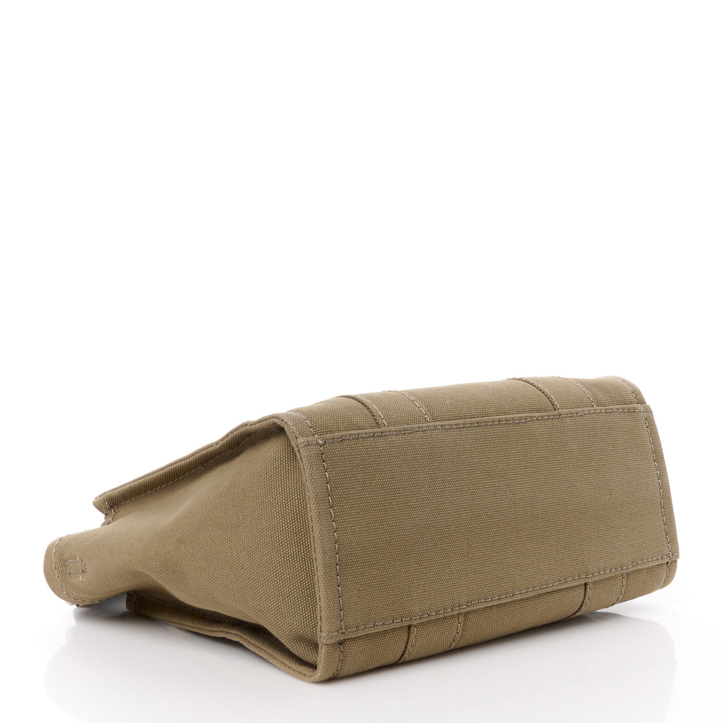 Cotton Canvas Small The Traveler Tote Bag Slate Green