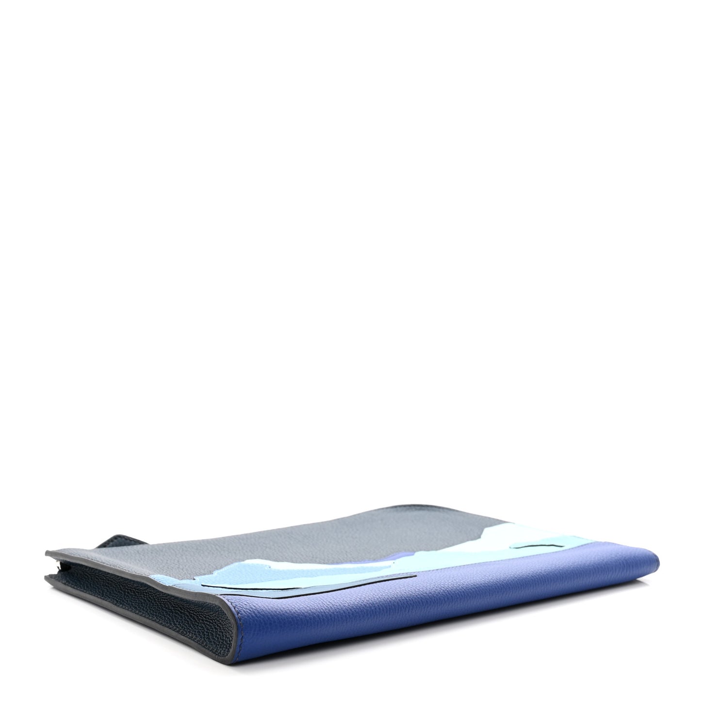 Togo Swift Endless Road Zip Tablet Pouch Bleu de Prusse