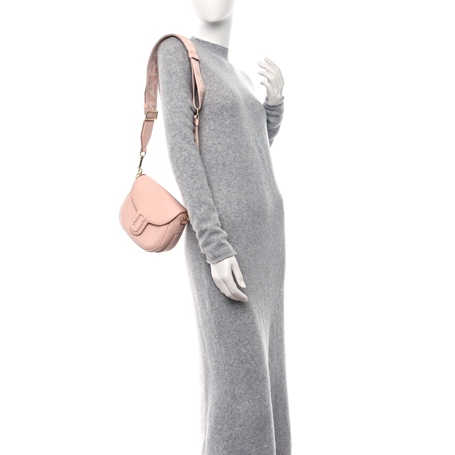 Calfskin Small The J Marc Saddle Bag Rose
