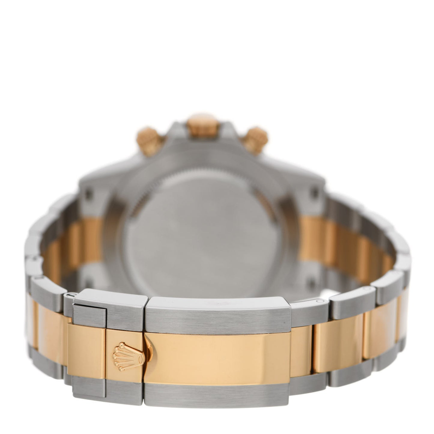 Stainless Steel 18K Yellow Gold 40mm Oyster Perpetual Cosmograph Daytona Watch White 116503