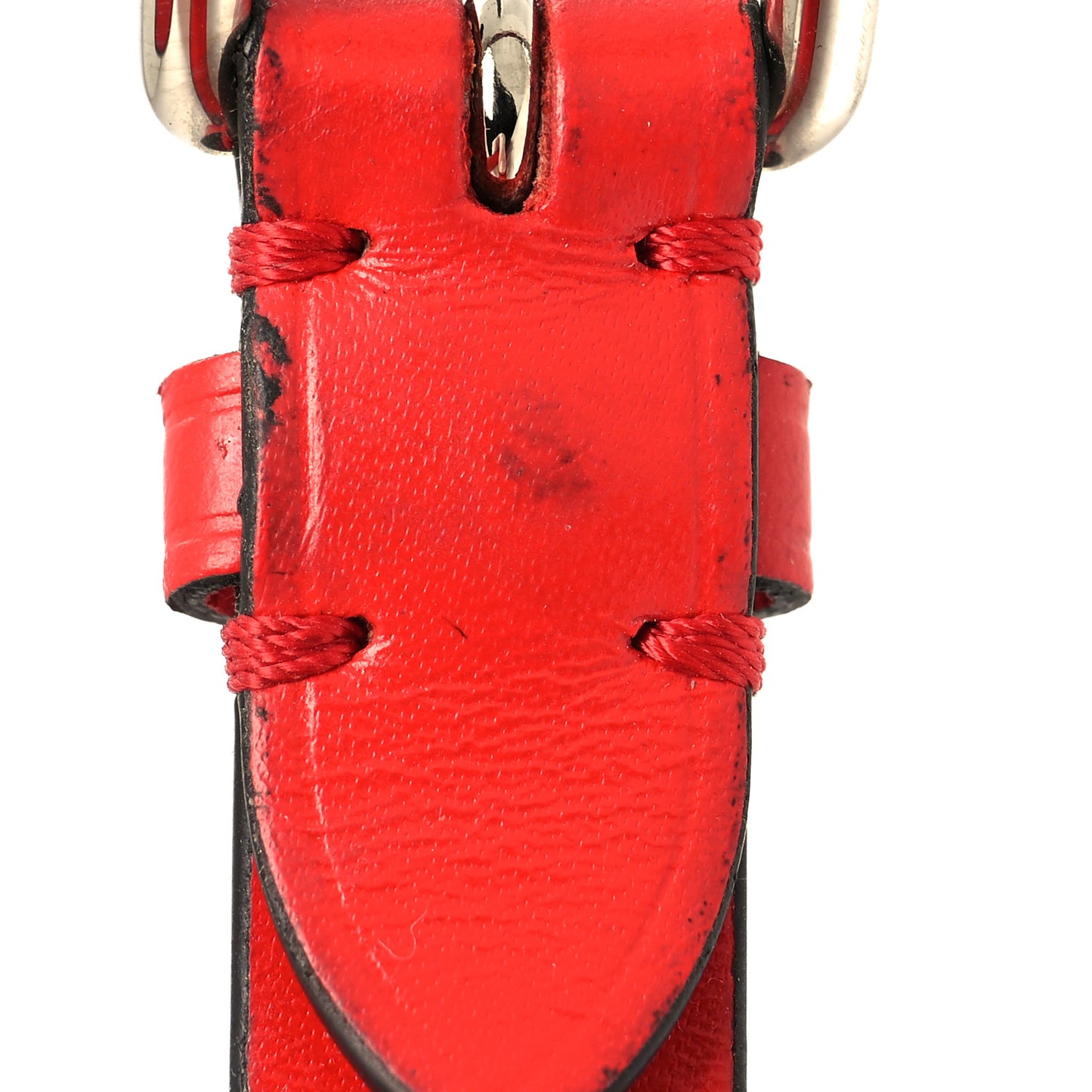 X SUPREME Epi Luggage Tag Red