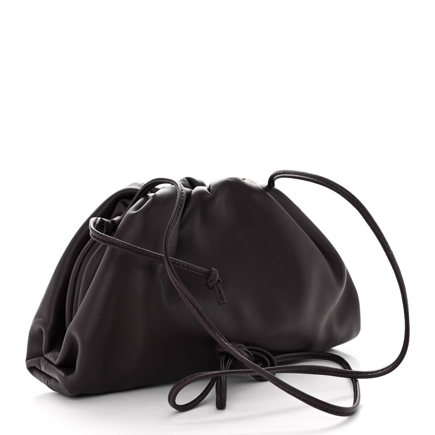Butter Calfskin The Mini Pouch Grape