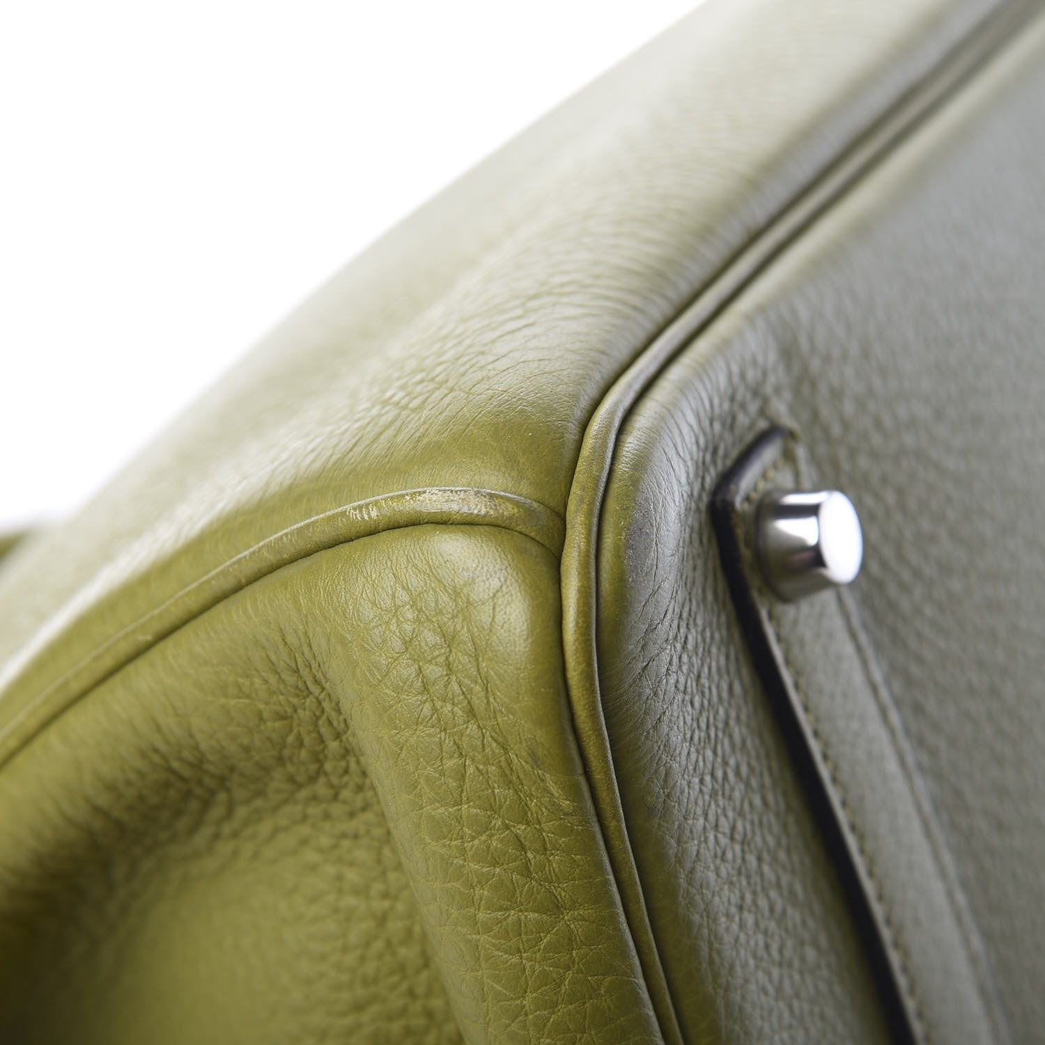 Hermes Togo Birkin 35 Chartreuse 11 of 12