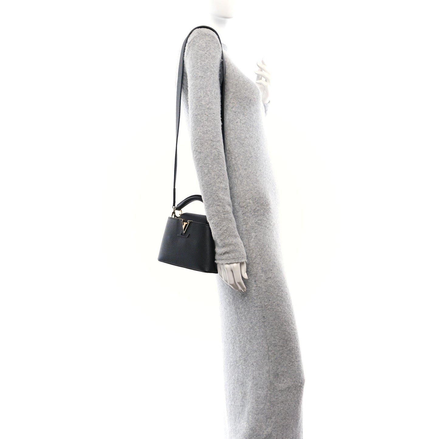 Taurillon Mini Capucines Black