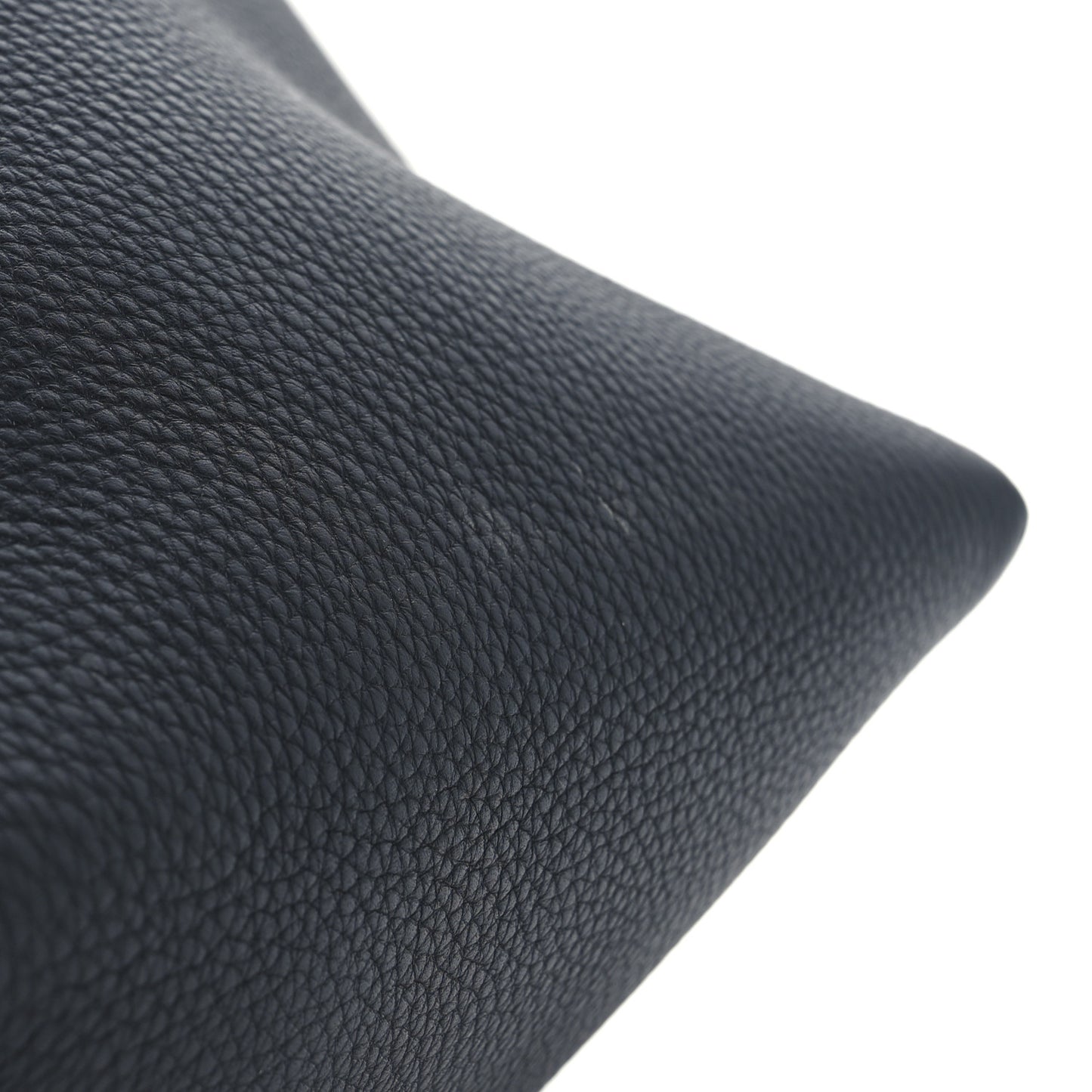 Grained Calfskin Large N/S Park Tote Black