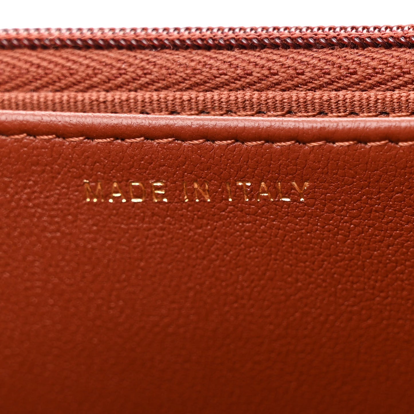 Lambskin Quilted Crystal Pearl CC Wallet On Chain WOC Brown