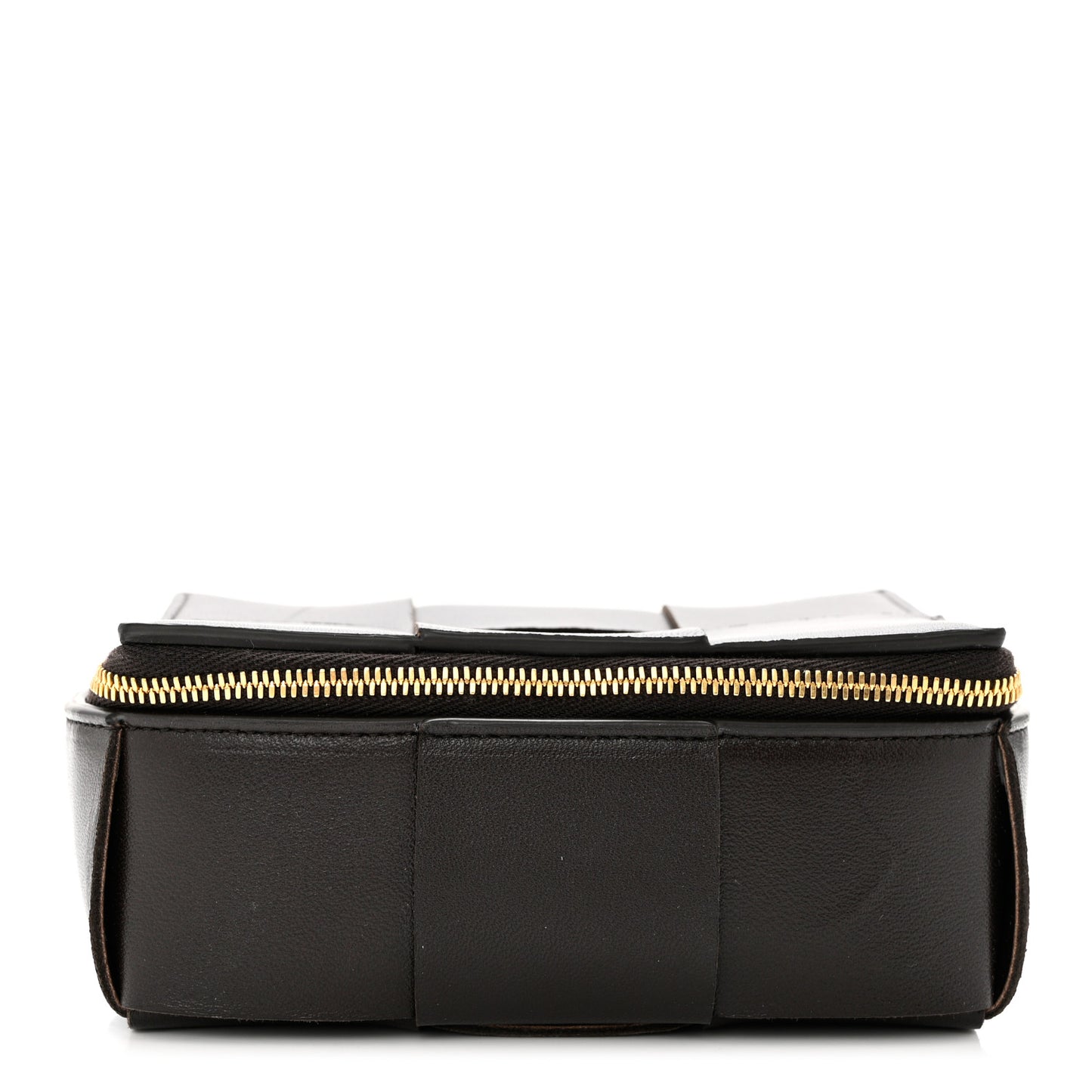 Maxi Intrecciato Travel Case Dark Brown