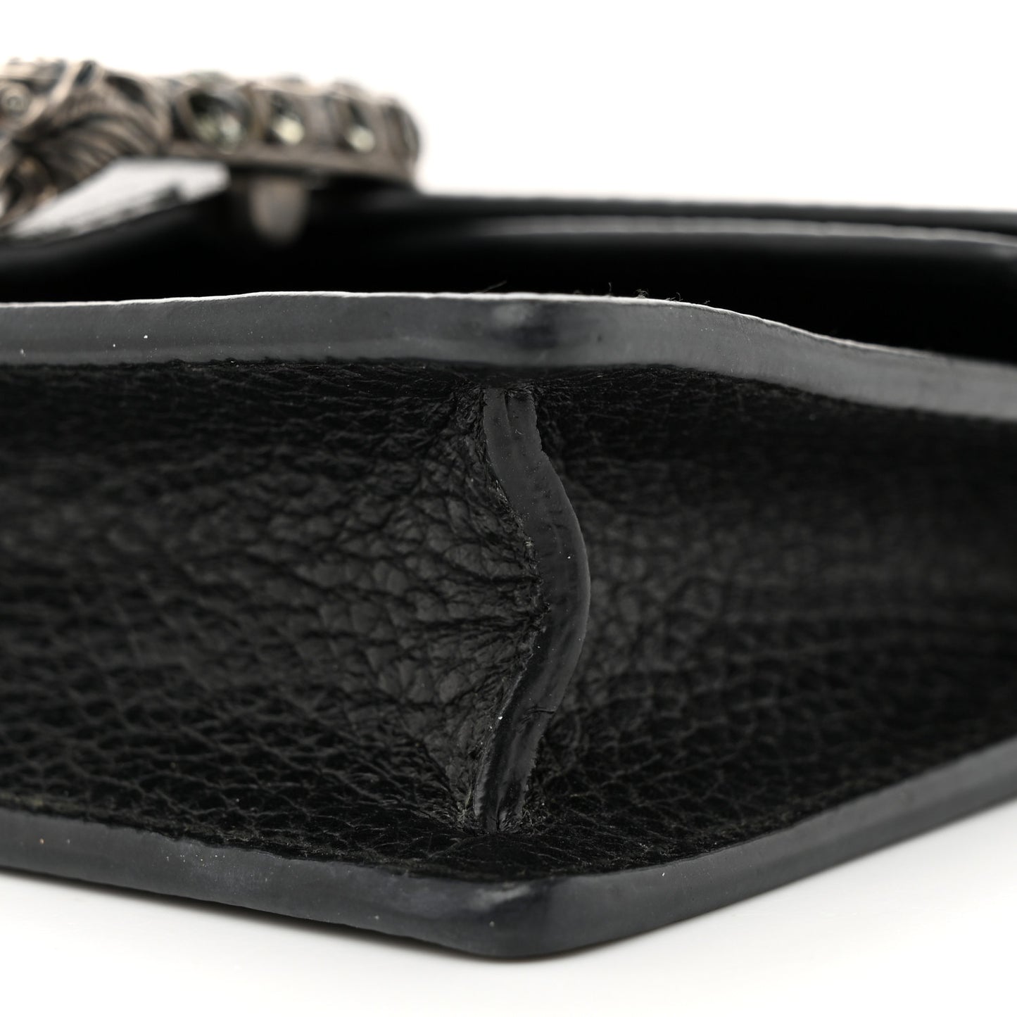 Calfskin Super Mini Dionysus Shoulder Bag Black