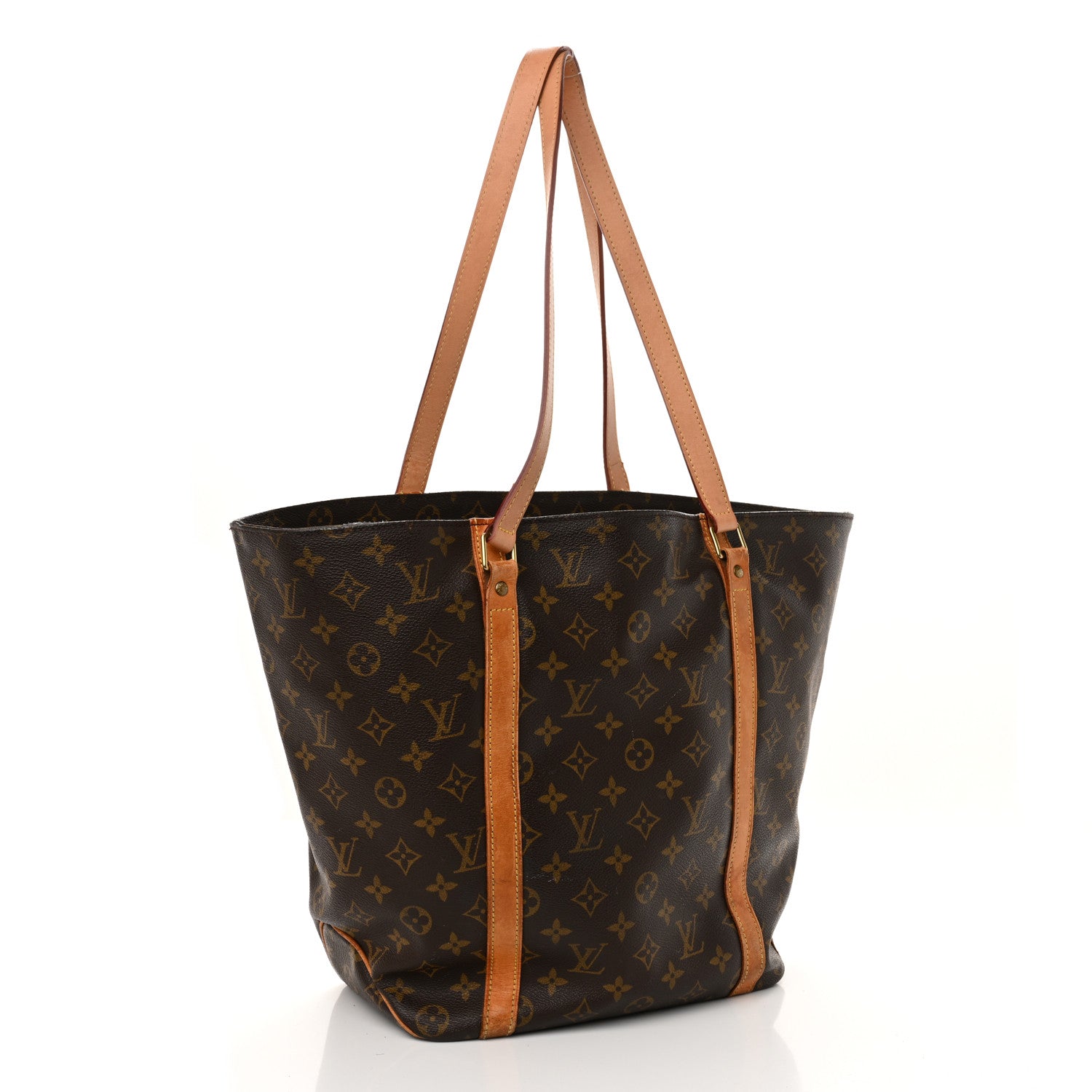 Louis Vuitton Monogram Sac Shopping Tote 3 of 11