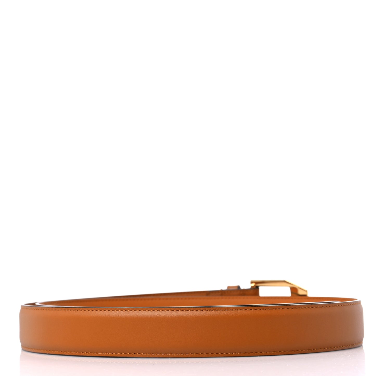 Selleria Calfskin 30mm Belt 110 44 Cognac