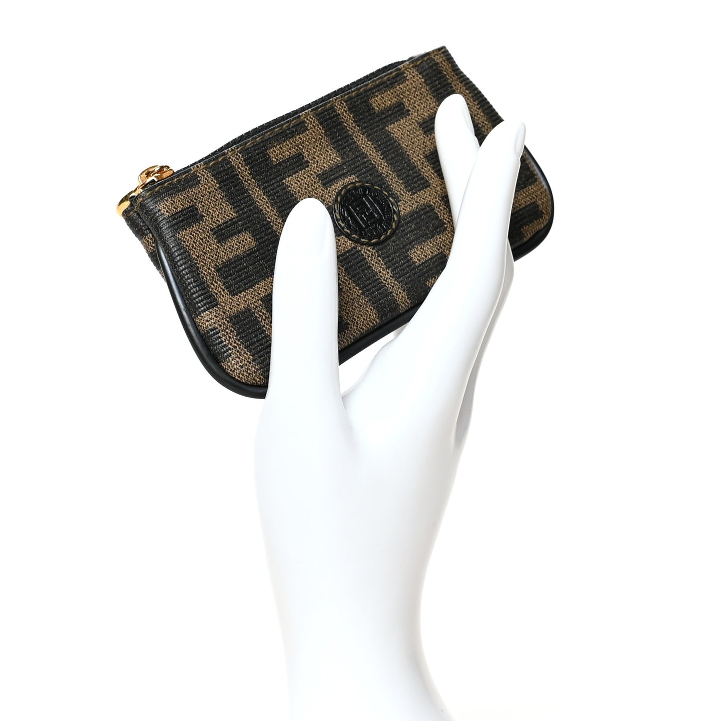 Zucca Coin Pouch Key Case Tobacco