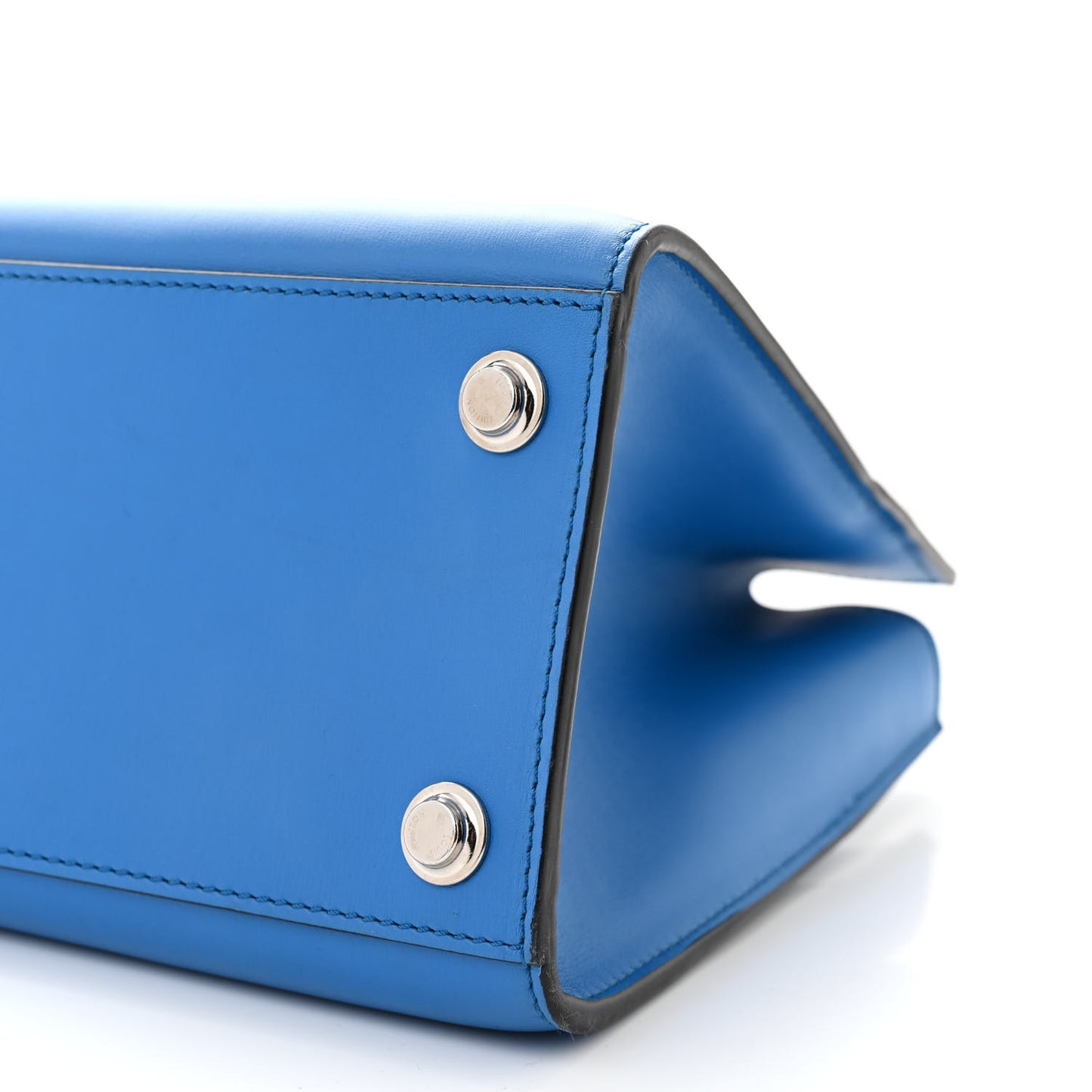 Calfskin City Steamer PM Silver Blue