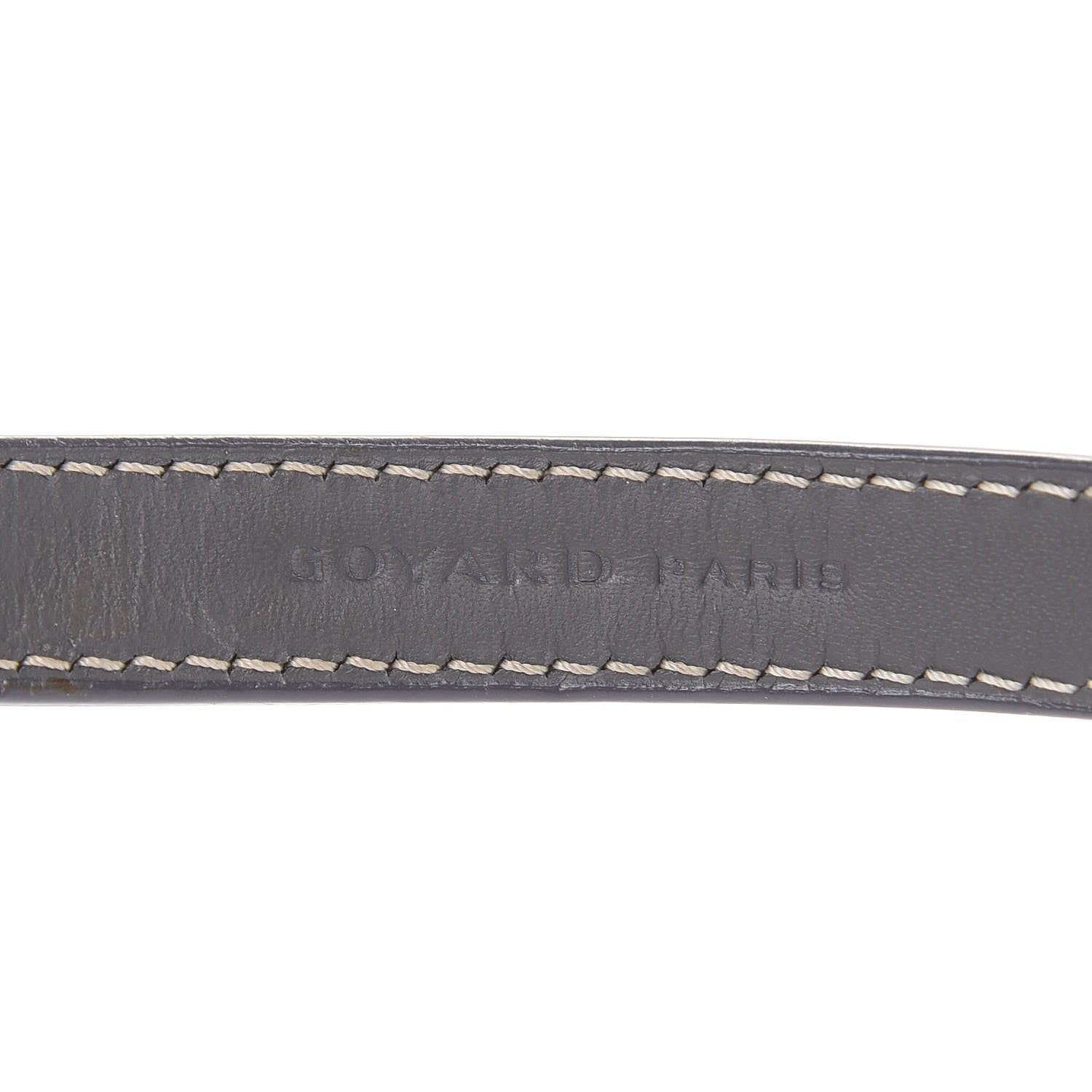 Goyard Goyardine Dog Collar Grey 4 of 6