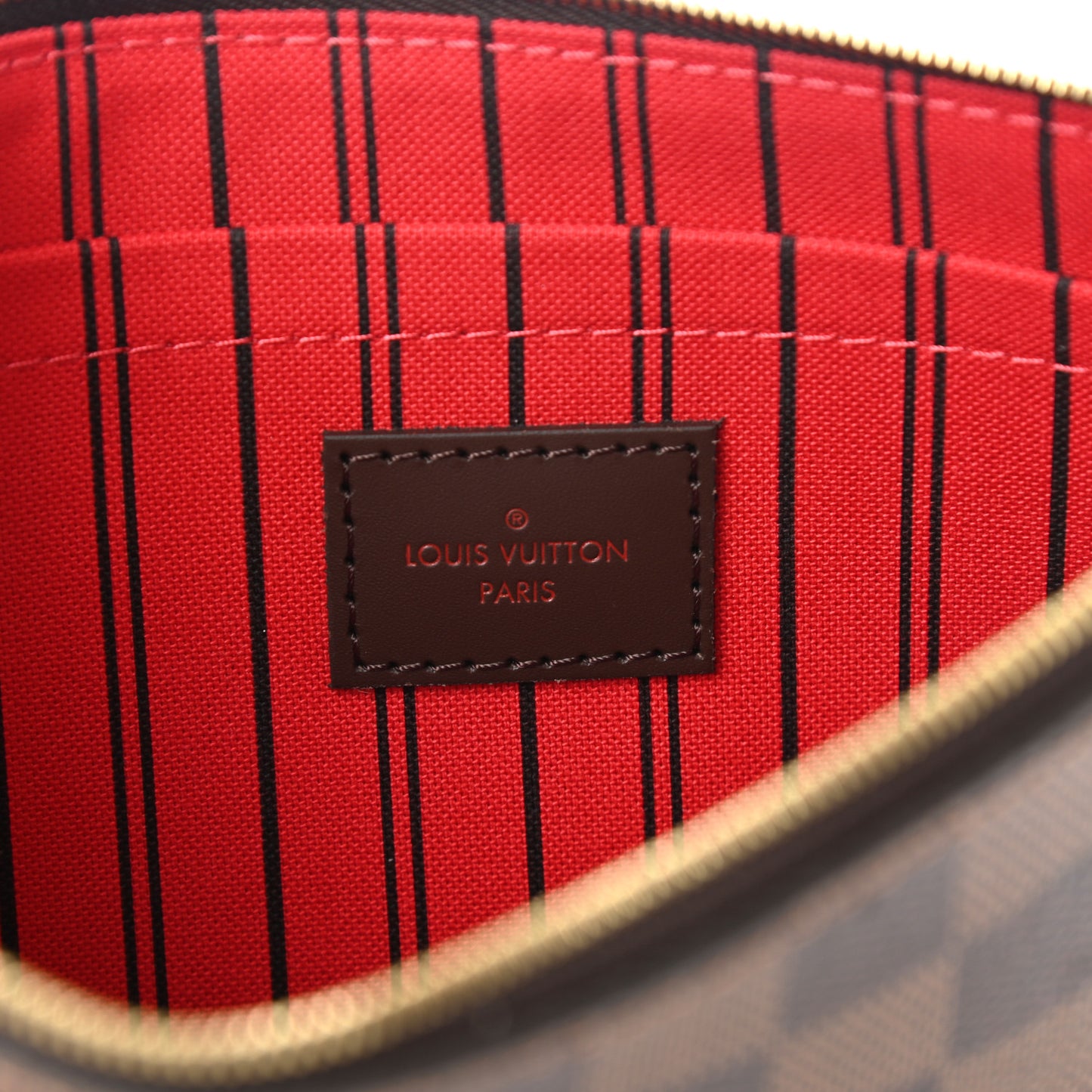 Damier Ebene Neverfull MM GM Pochette