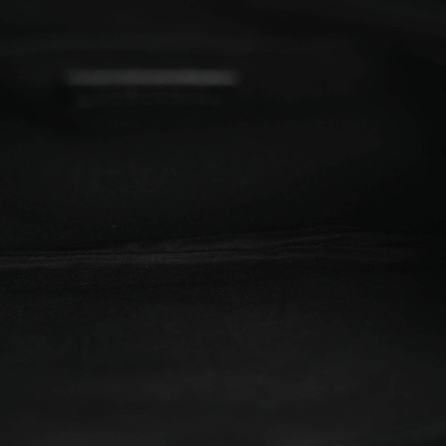 Calfskin Cotton Canvas Logo Clutch Black