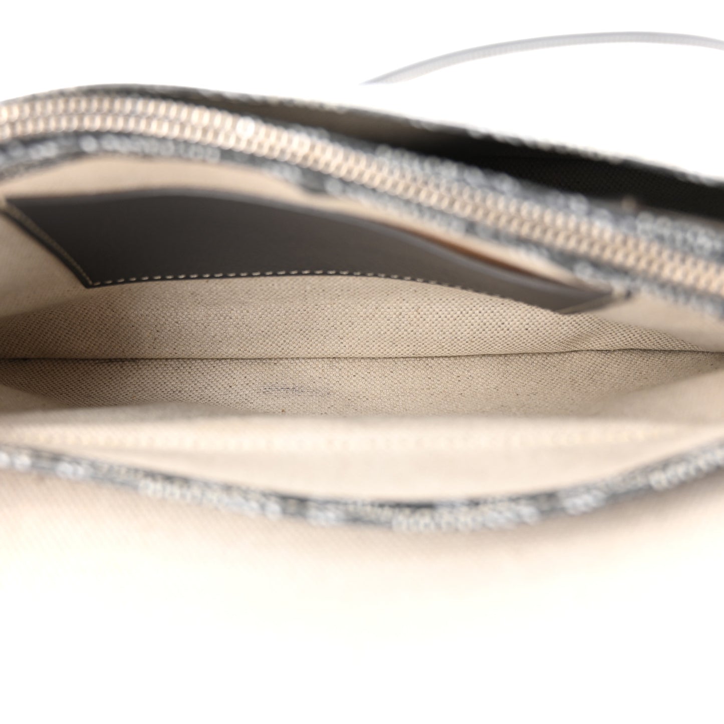 Goyardine Plumet Wallet Clutch Grey