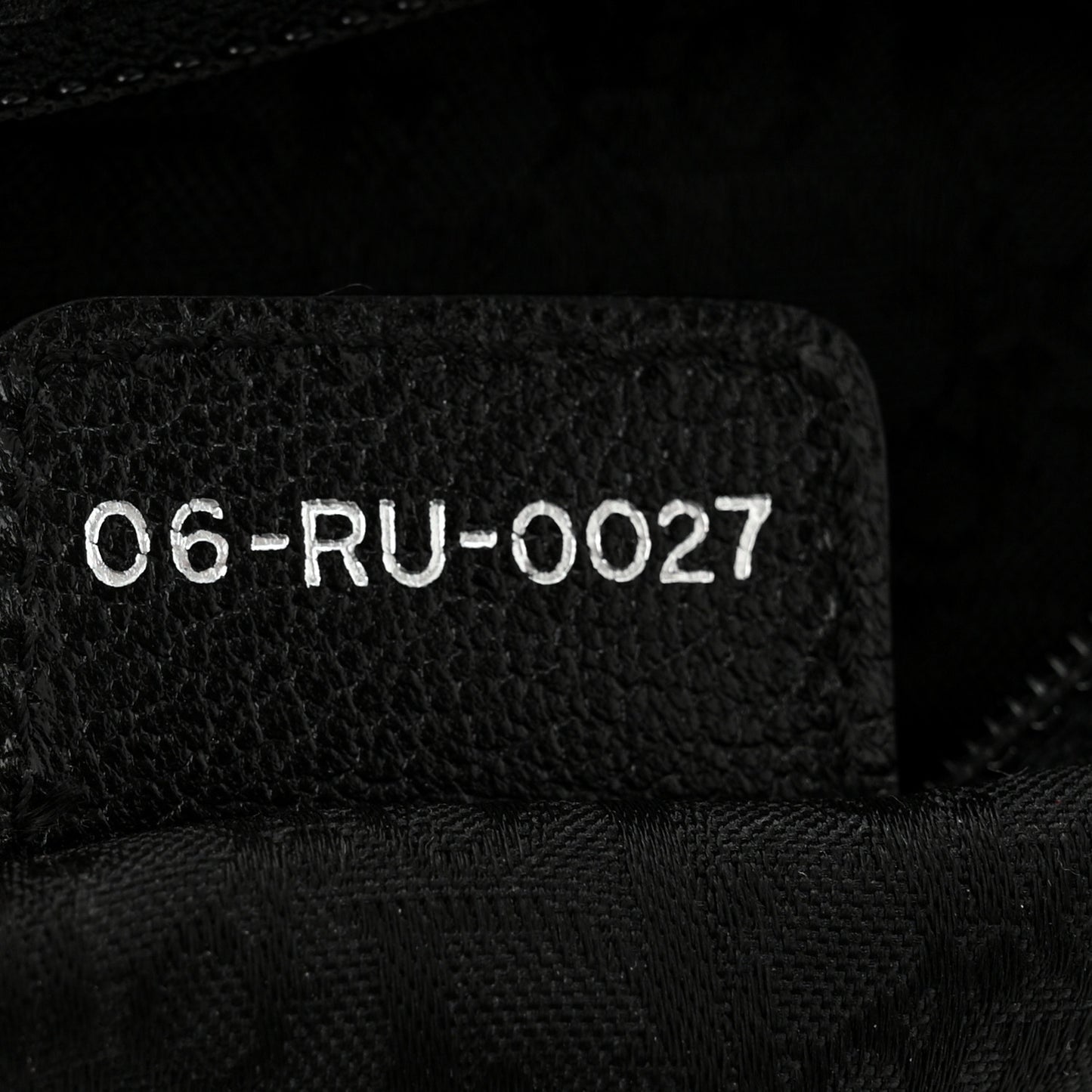 Calfskin Saddle Bag Black